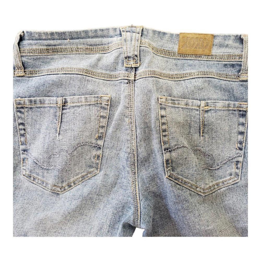 XOXO CT132a XOXO Tuxedo Stripe Blue Jeans 5/6 Size 28" / US 6 / IT 42 - 3 Thumbnail
