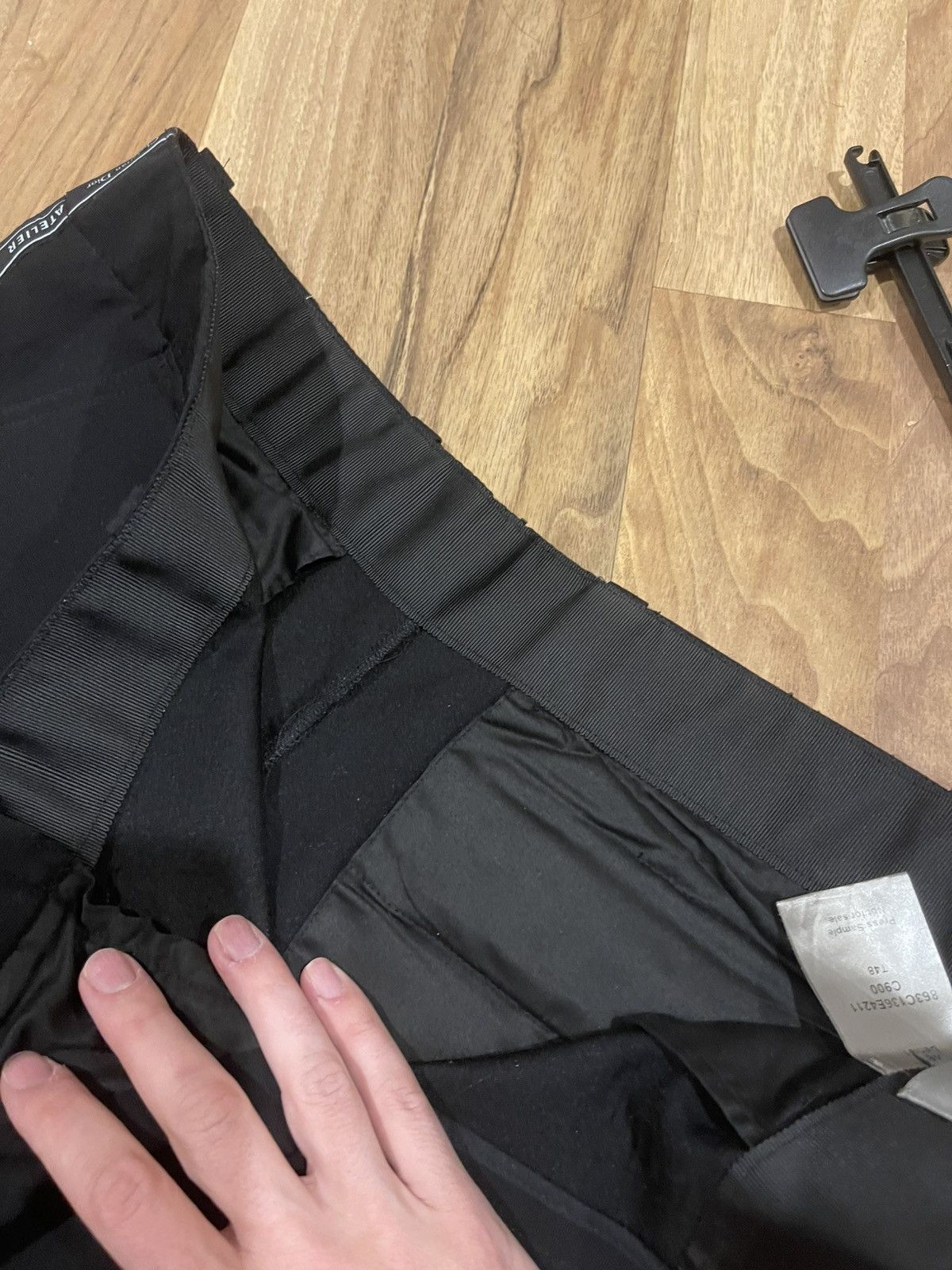 Dior 1/1 SAMPLE! Dior Homme atelier pants kva hedi slimane Size US 34 / EU 50 - 8 Thumbnail