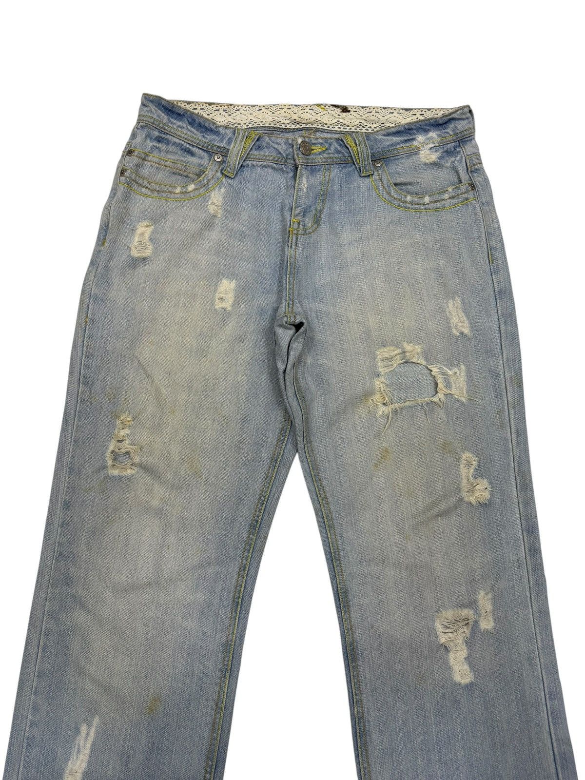 Marni Vintage Marna Jeans Classic Baggy Jeans Distressed Denim Size US 32 / EU 48 - 5 Thumbnail
