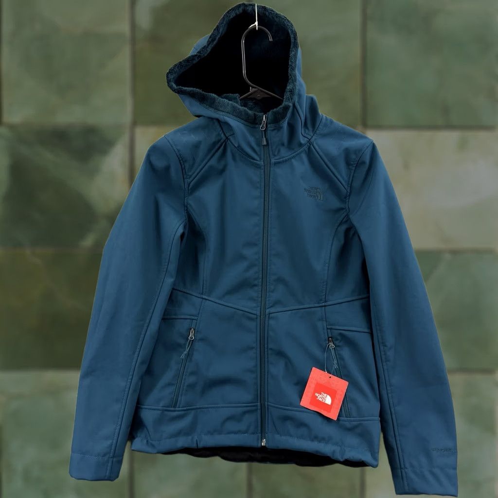 The North Face The North Face Jacket Women Small Blue Fleece Zip Prussian Windwall Outdoor NWT Size S / US 4 / IT 40 - 1 Thumbnail