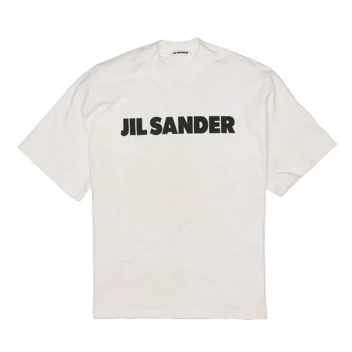 Jil Sander JIL SANDER Logo Print Short Sleeve T-Shirt 0079 Size US XS / EU 42 / 0 - 1 Thumbnail