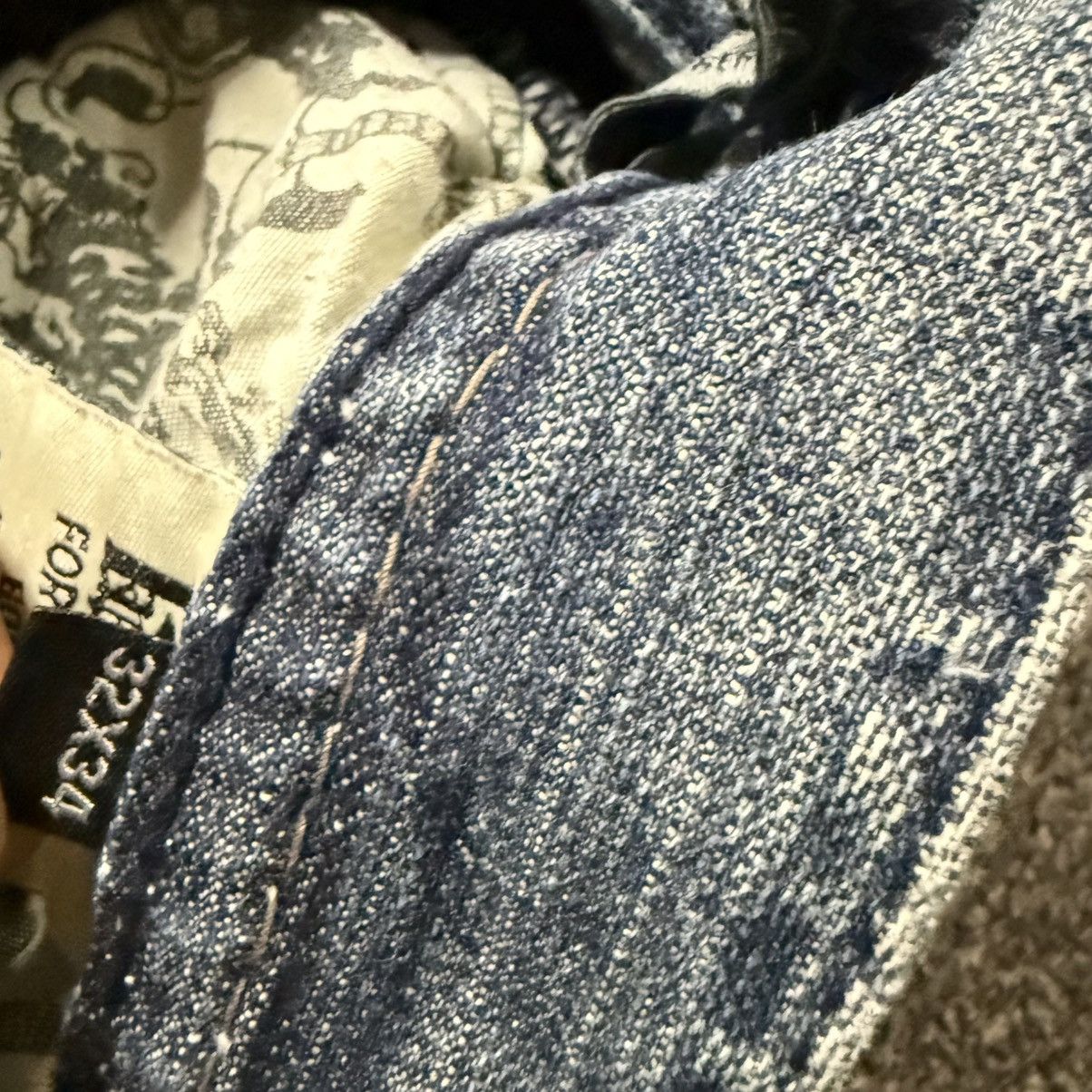 Affliction × If Six Was Nine 🔥🇯🇵 Japanese Seditionaries Bootcut Crash Denim Size US 32 / EU 48 - 16 Thumbnail