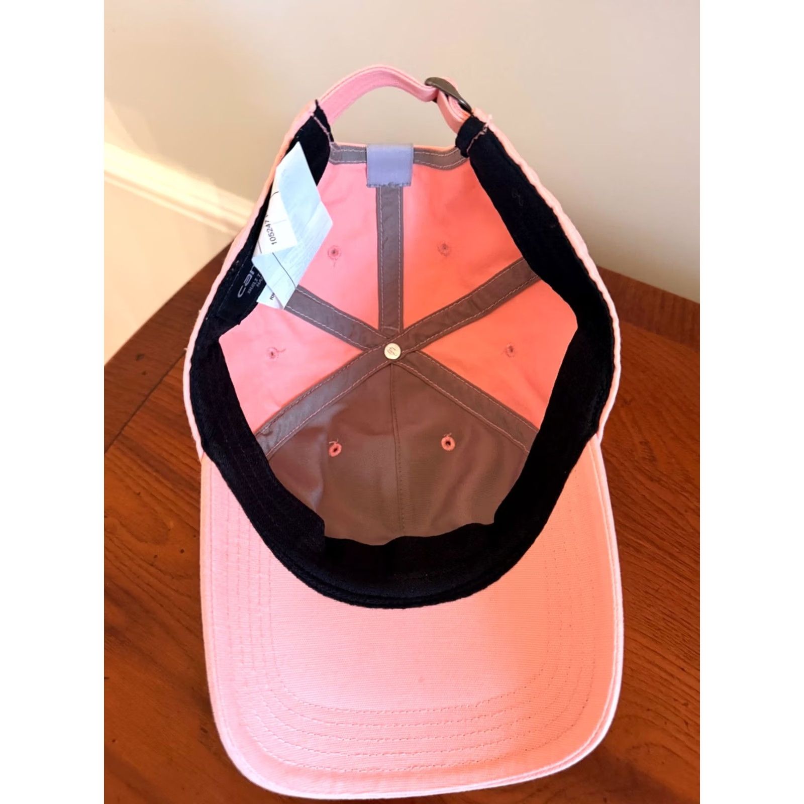 Carhartt Carhartt Force Women's Canvas Script Adjustable Hat Cap Light Pink Size ONE SIZE - 4 Thumbnail