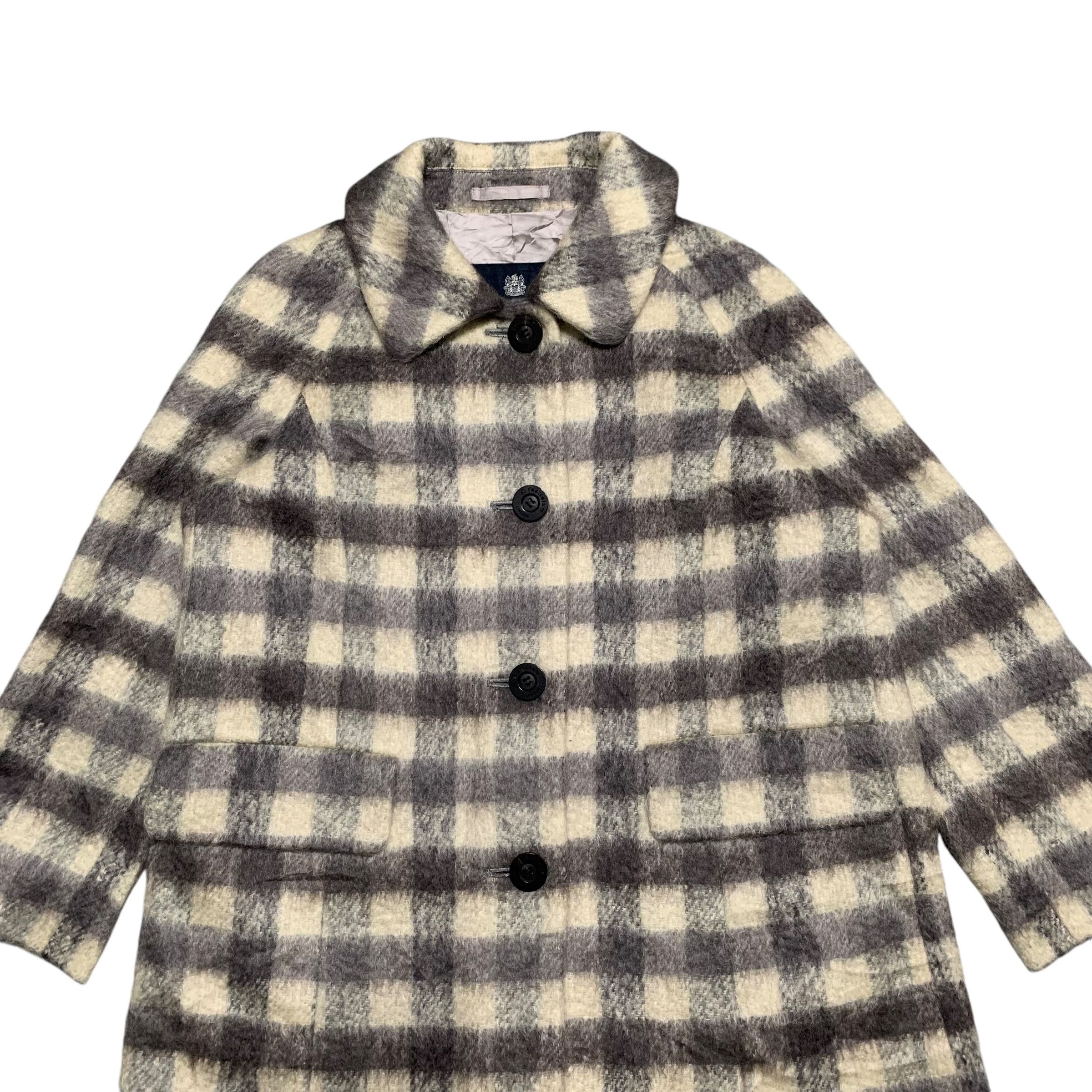 Aquascutum Aquascutum Tartan Wool Coat Size M / US 6-8 / IT 42-44 - 3 Thumbnail