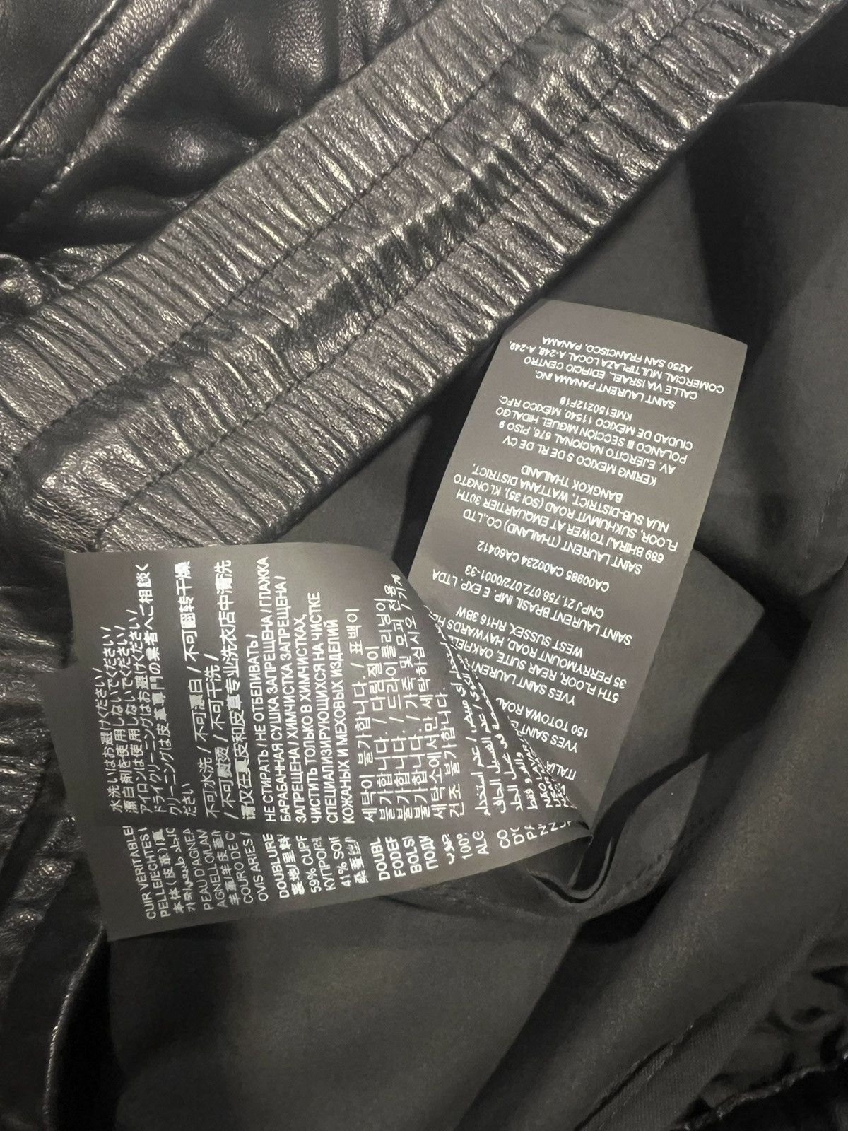 Saint Laurent Paris Saint Laurent mens leather pants. 52/34. $4990 Size US 34 / EU 50 - 13 Thumbnail