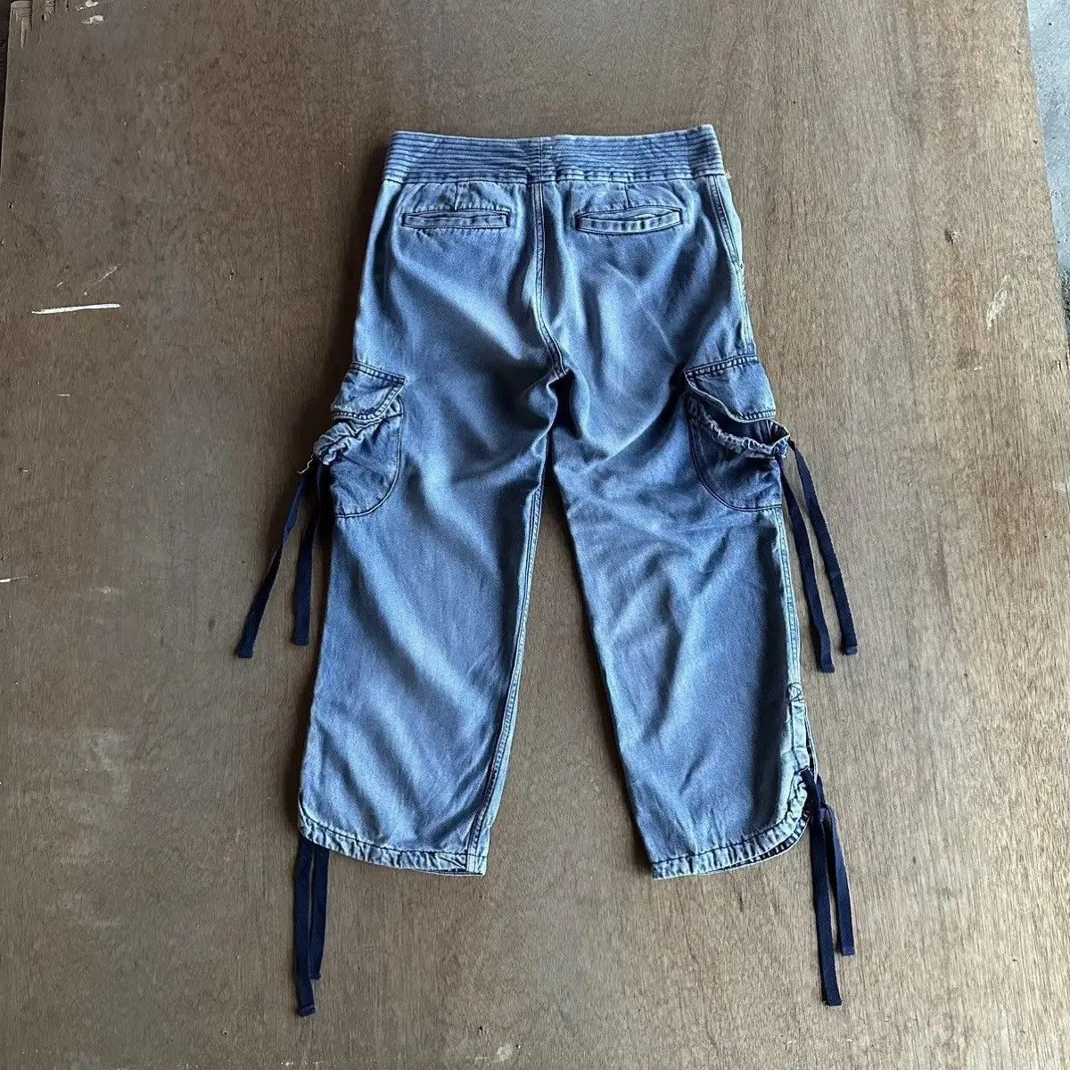 Japanese Brand GRAILS!! Japanese Brand GAP Jean Bondage Cropped Denim Pants Size US 29 - 13 Thumbnail
