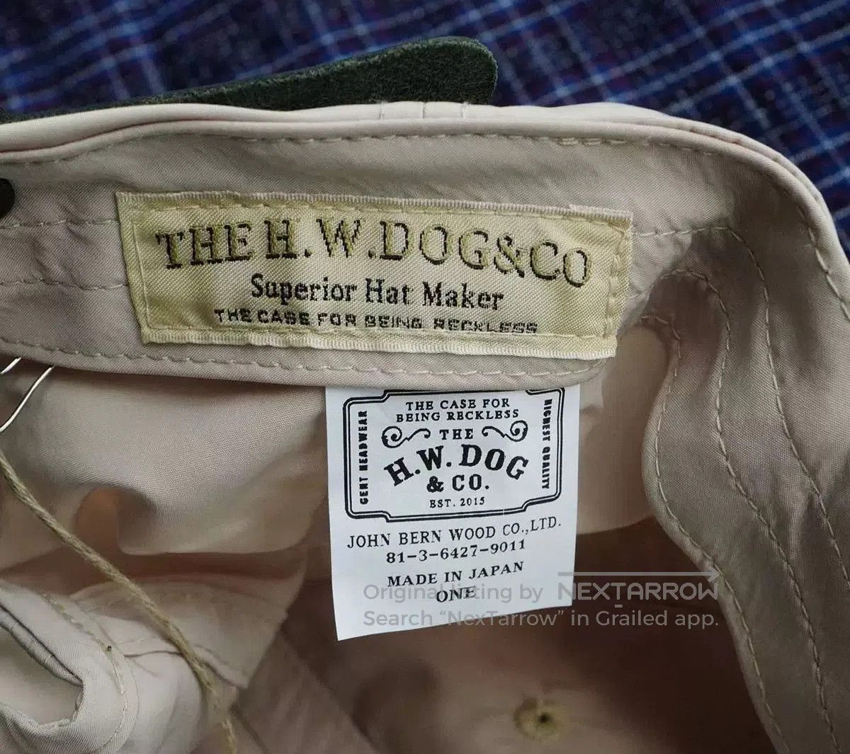 THE H.W.DOG&CO. h.w.dog & co union cap baseball hat. Size ONE SIZE - 5 Thumbnail