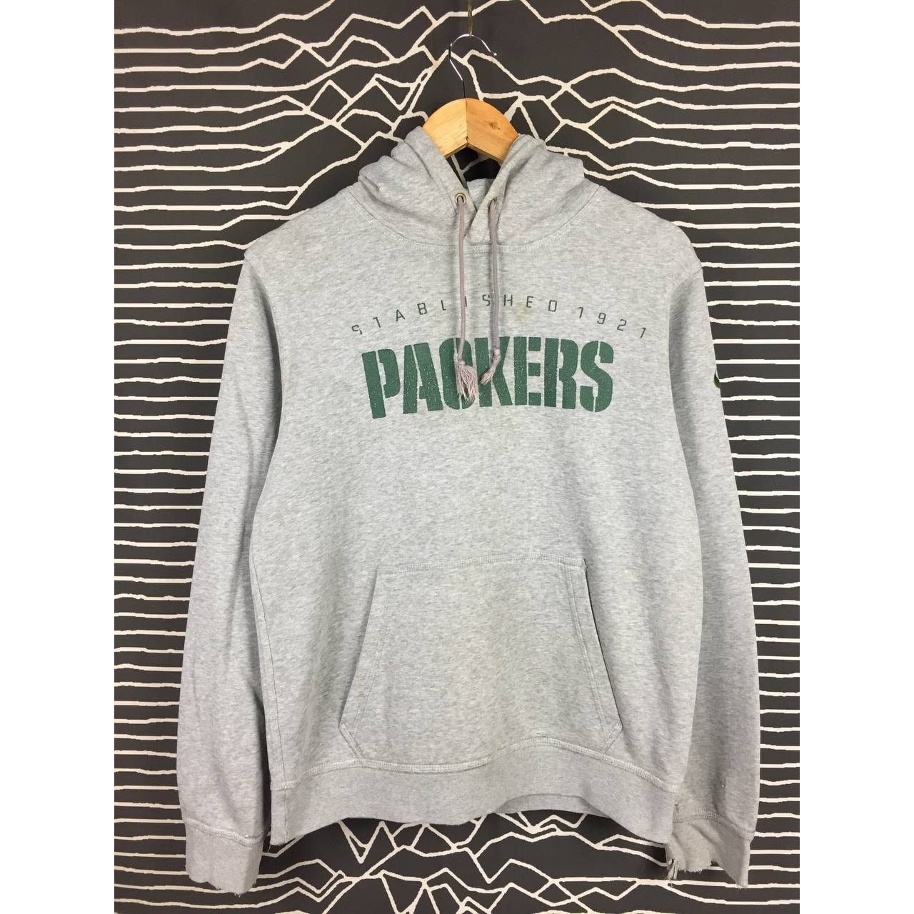 NFL × Nike × Sports Specialties Nike NLF Team Apparel Green Bay Packers Spell Out Hoodie Size US S / EU 44-46 / 1 - 1 Thumbnail
