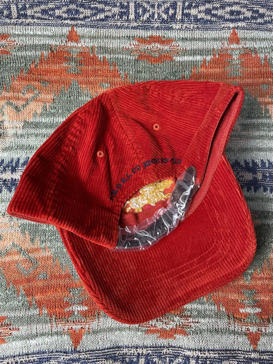 Polo Ralph Lauren Polo Ralph Lauren Rare Leather Baseball Hat cap Size ONE SIZE - 5 Thumbnail