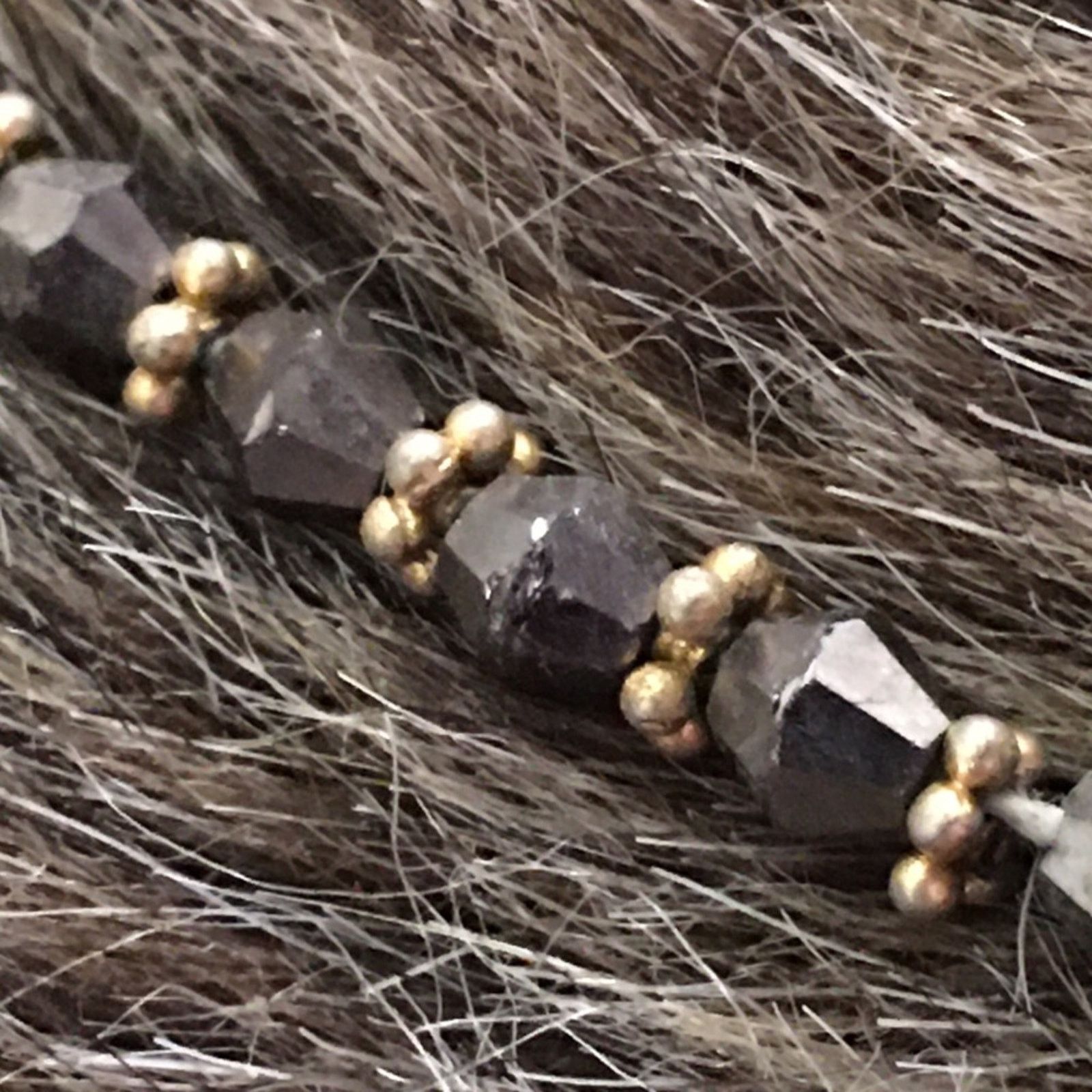 Vintage Vintage 70s sparkle bicone bead choker necklace Size ONE SIZE - 8 Thumbnail
