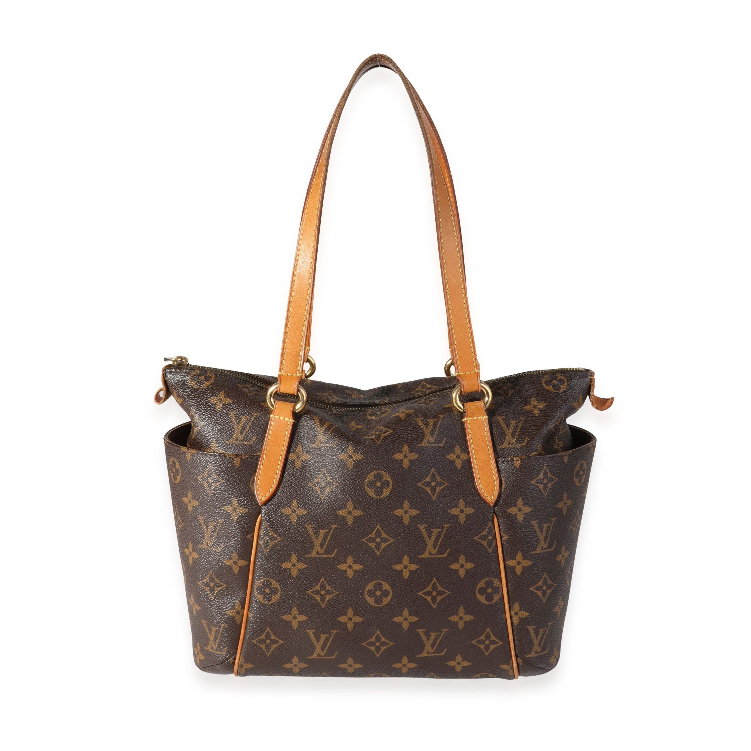 image of Louis Vuitton Monogram Canvas Totally Pm in Brown, Women's