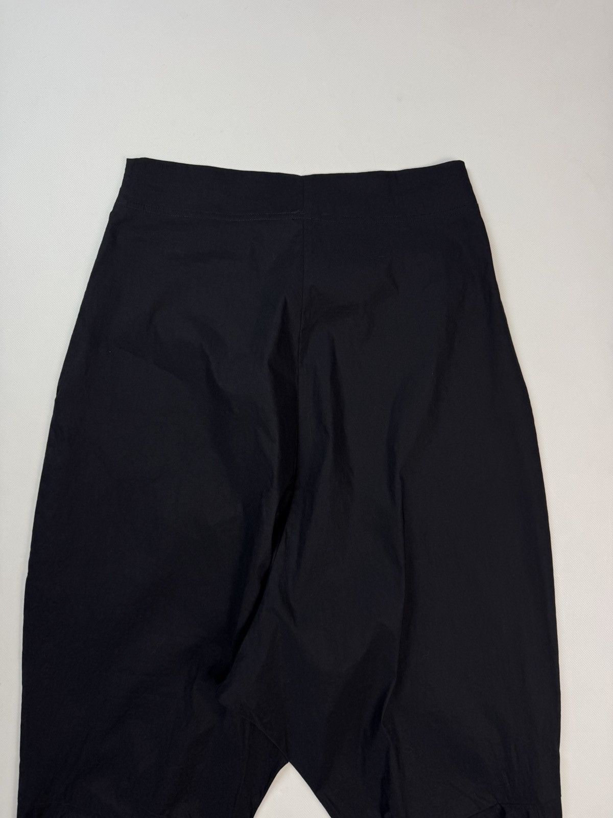 Rundholz Rundholz Avant-Garde Drop Crotch Linen Cotton Pants Trousers Size 26" / US 2 / IT 38 - 22 Thumbnail