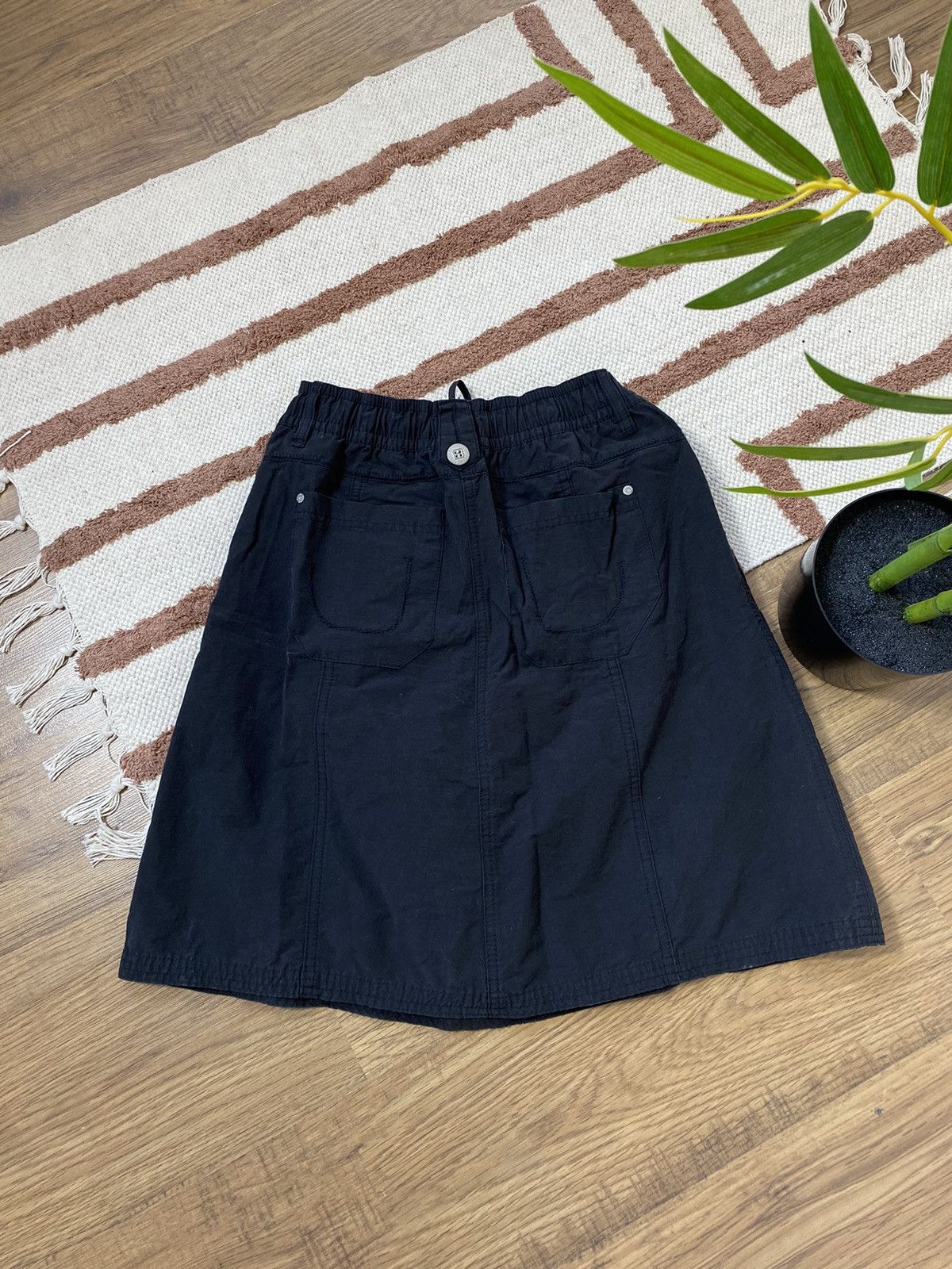 Esprit ESPIRIT BONDAGE MULTIPOCKET UTILITY CARGO SKIRT 1990s Size 32" / US 10 / IT 46 - 5 Thumbnail