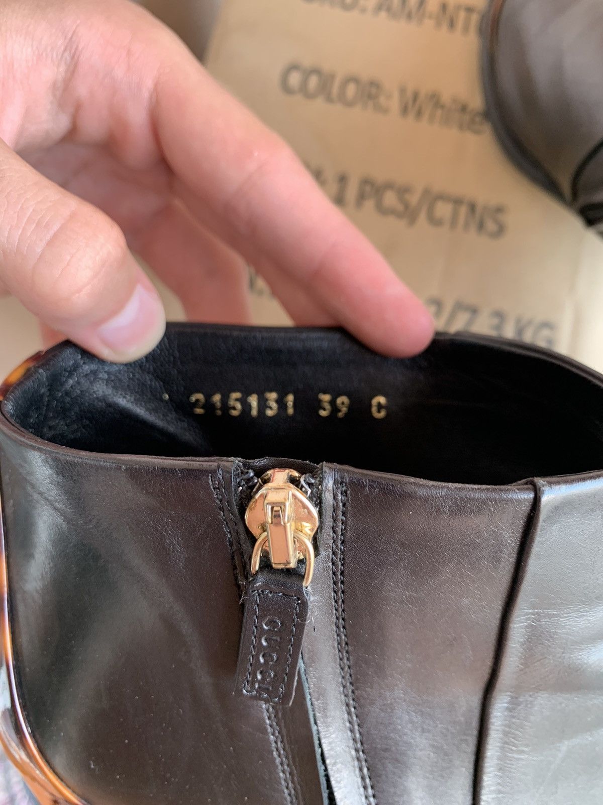Gucci × Vintage Vintage Gucci heels boots Size US 7 / IT 37 - 3 Thumbnail