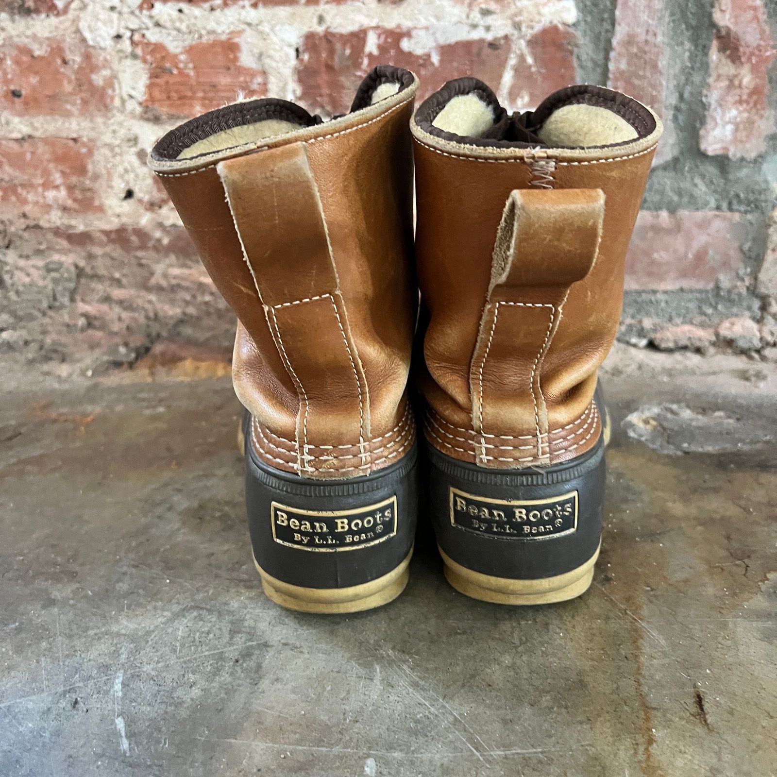 L.L. Bean VTG L.L. BEAN Made in Maine USA Men's Zip Muck Duck Boots 9 Size US 9 / EU 42 - 4 Thumbnail