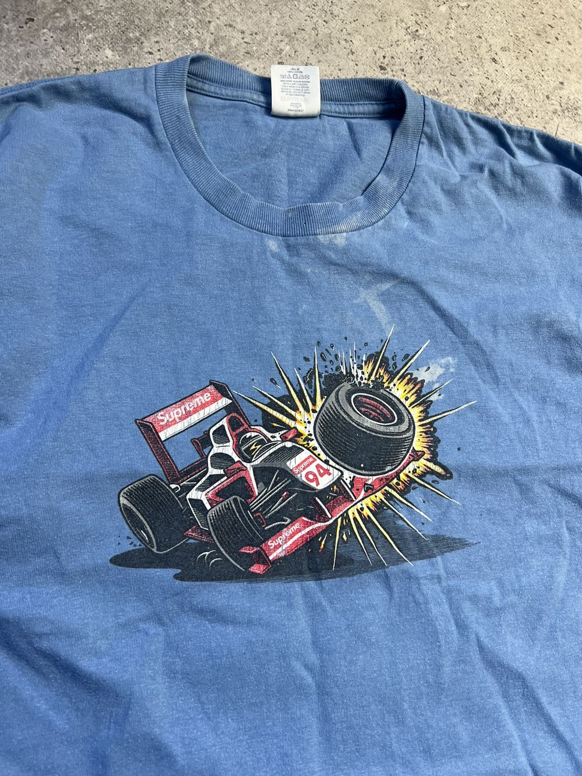 Supreme Supreme Crash Tee FW21 Size US M / EU 48-50 / 2 - 3 Thumbnail