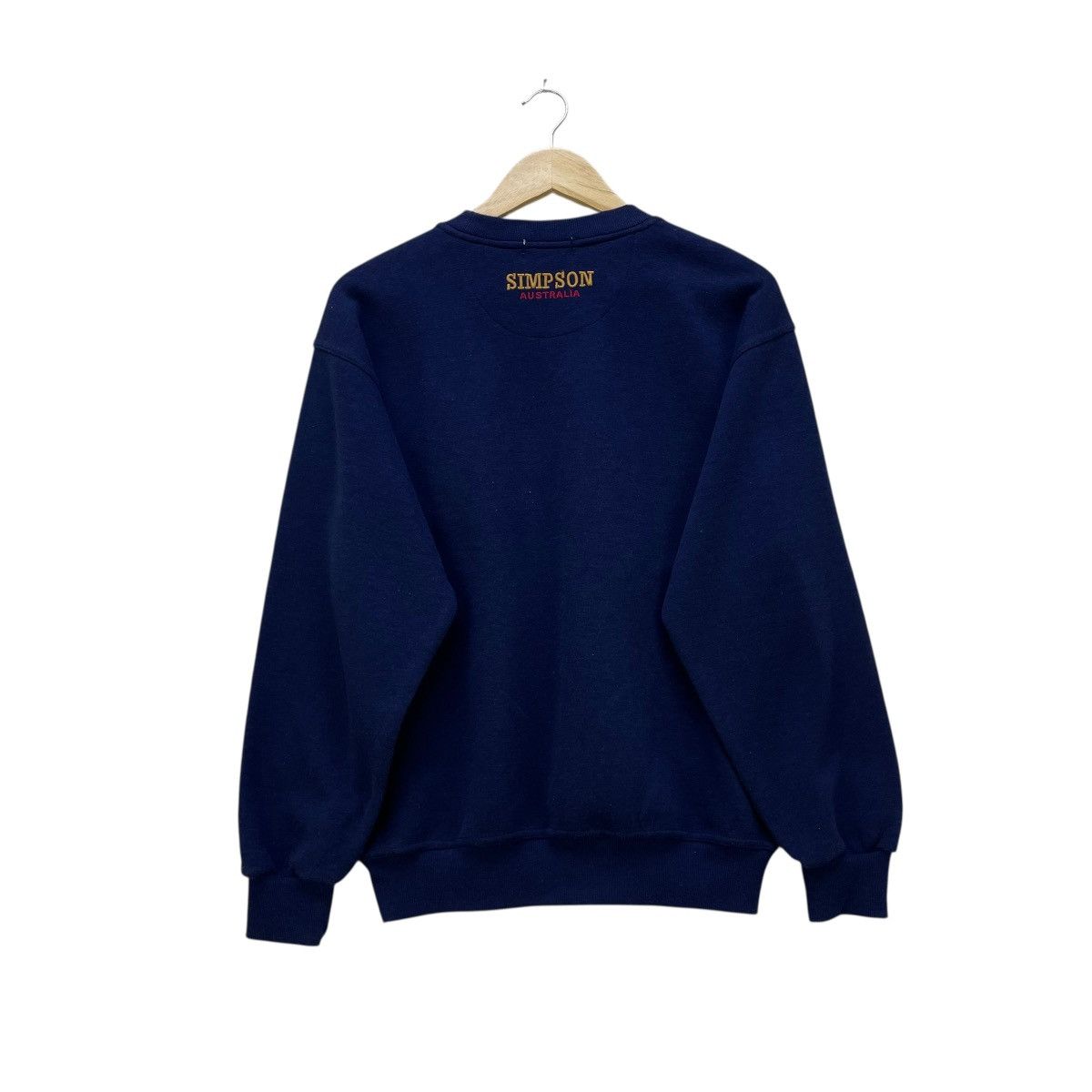The Simpsons 💥Vintage Simpson Colours Block Crewneck Pullover Sweatshirt Size US M / EU 48-50 / 2 - 2 Thumbnail