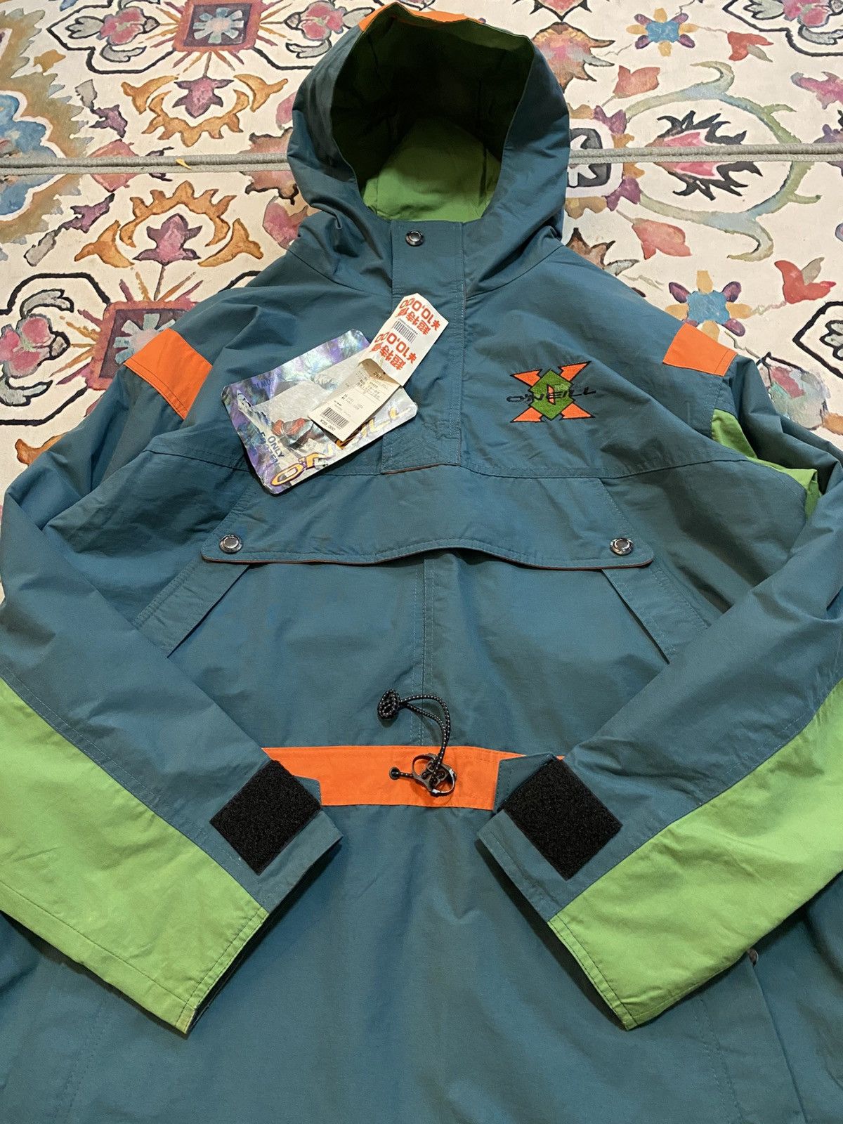 O'Neill Nos Vintage O’Neill Anorak Jacket Nice Design Size US M / EU 48-50 / 2 - 3 Thumbnail