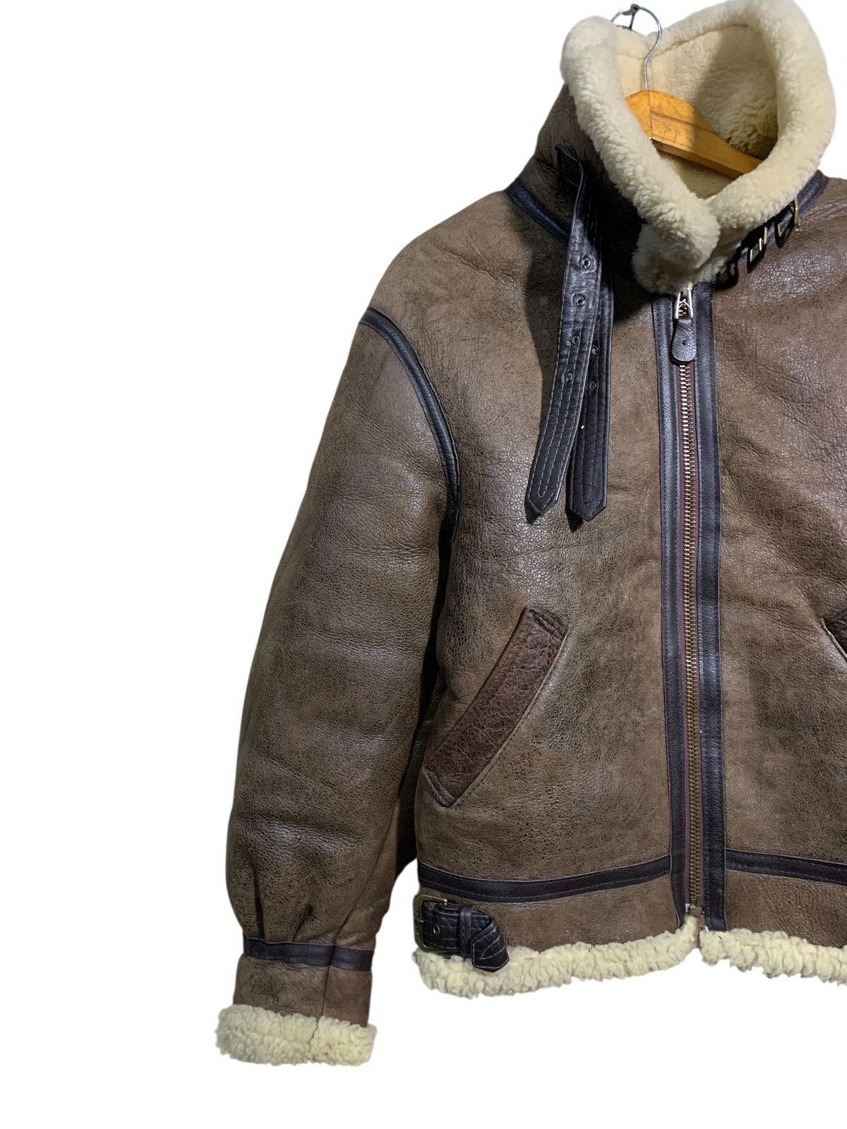 Avirex 🔥VTG AVIREX LTD SHEEPSKIN LEATHER JACKET TYPE B3 Size US M / EU 48-50 / 2 - 3 Thumbnail