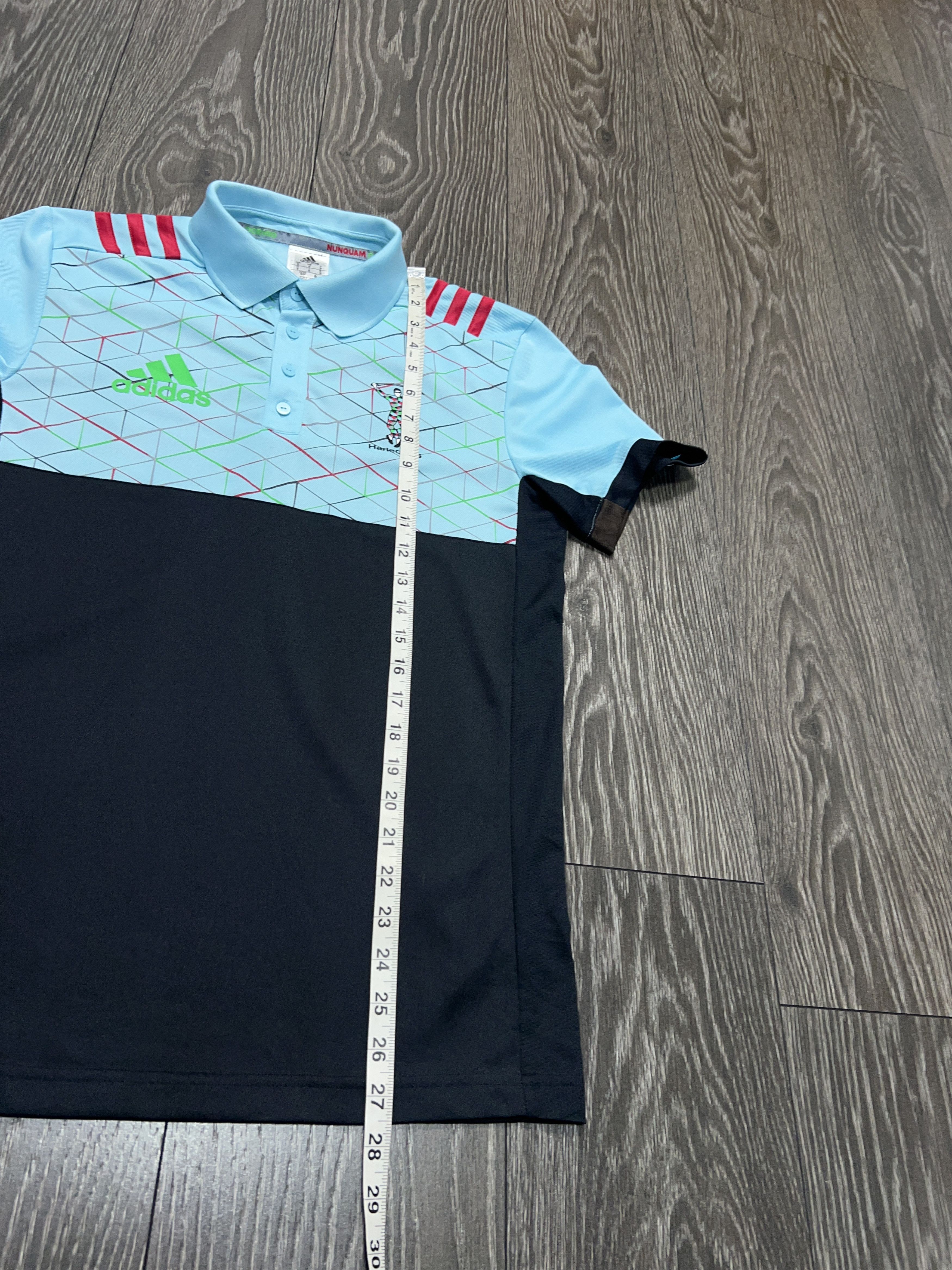 Adidas Harlequins Rugby Union 2018 Polo Jersey Shirt Size S Size US S / EU 44-46 / 1 - 7 Thumbnail