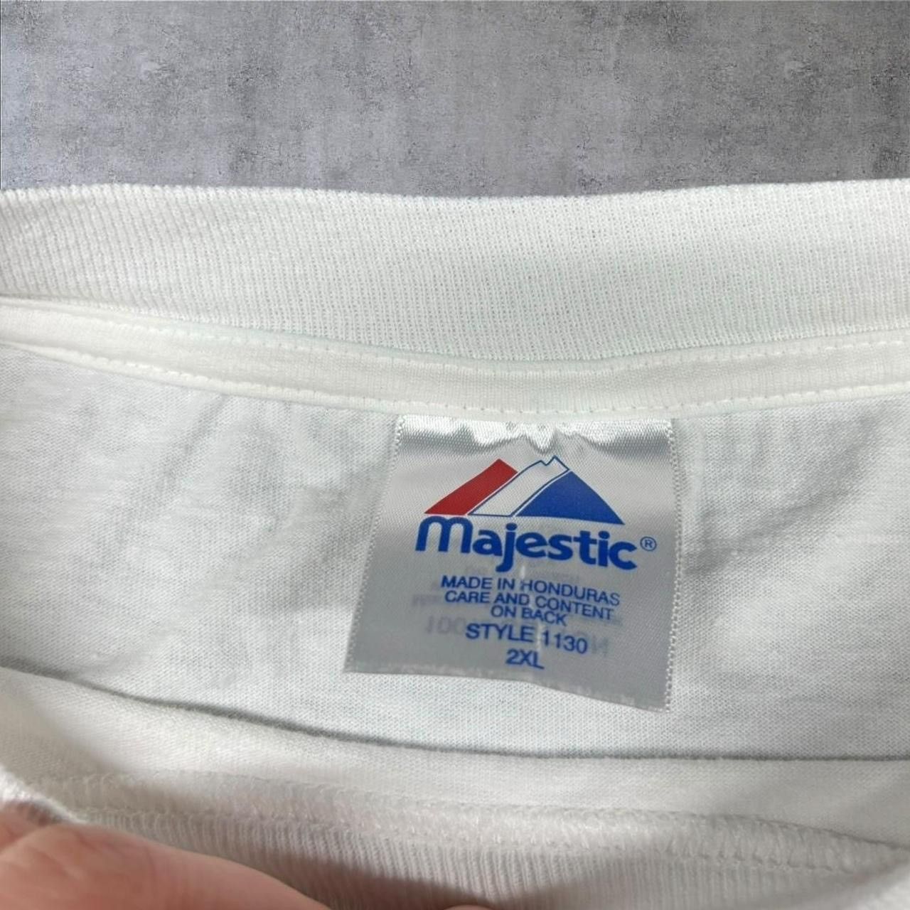 Majestic × Vintage Vintage Baseball Shirt Size US XXL / EU 58 / 5 - 3 Thumbnail