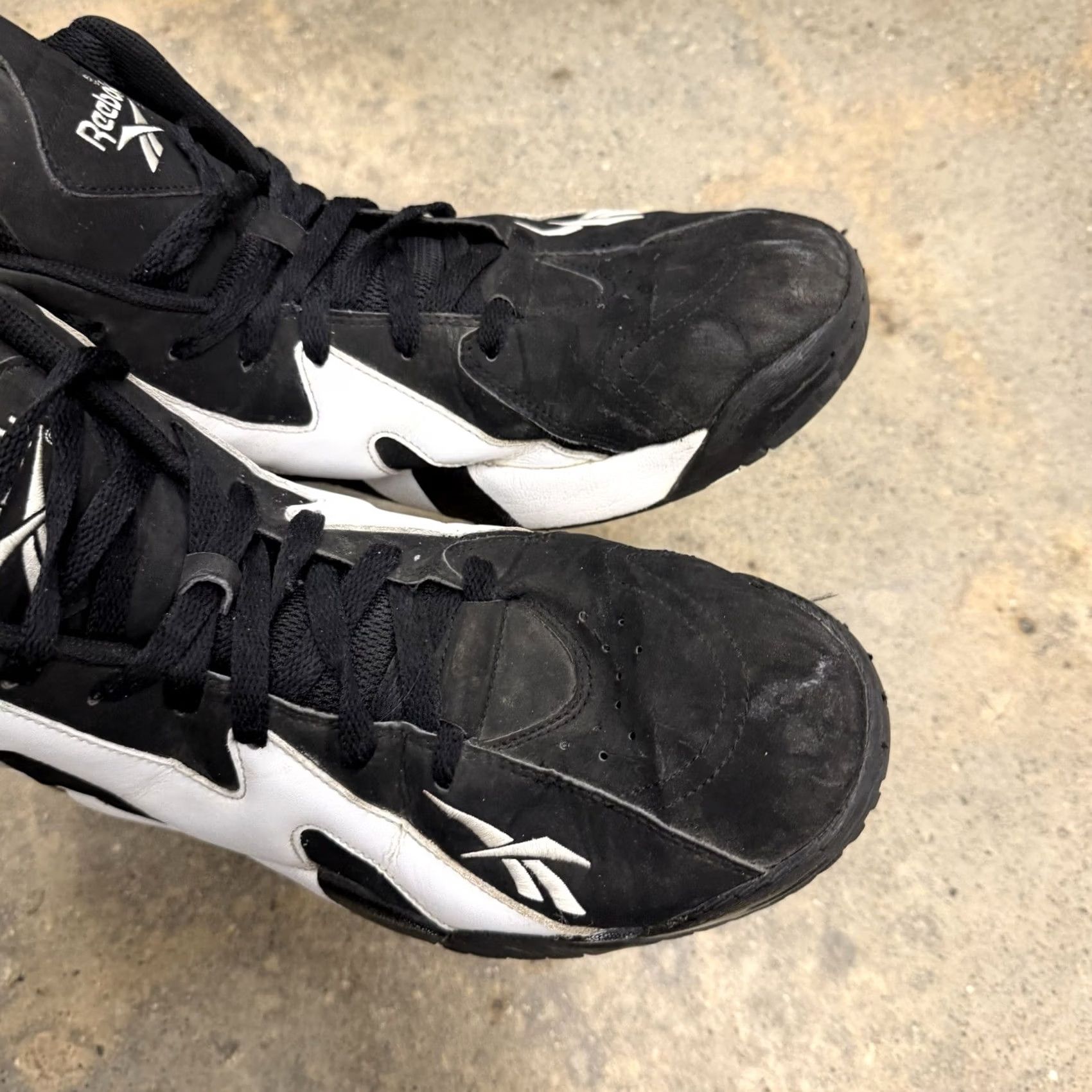 Adidas adidas Kamikaze 2 OG Retro Black White 2020 Size 11 Black White FV2969 Shoes Mens Athletic Sneakers Suede Kamikaze 2 Reebok Size US 10 / EU 43 - 7 Thumbnail