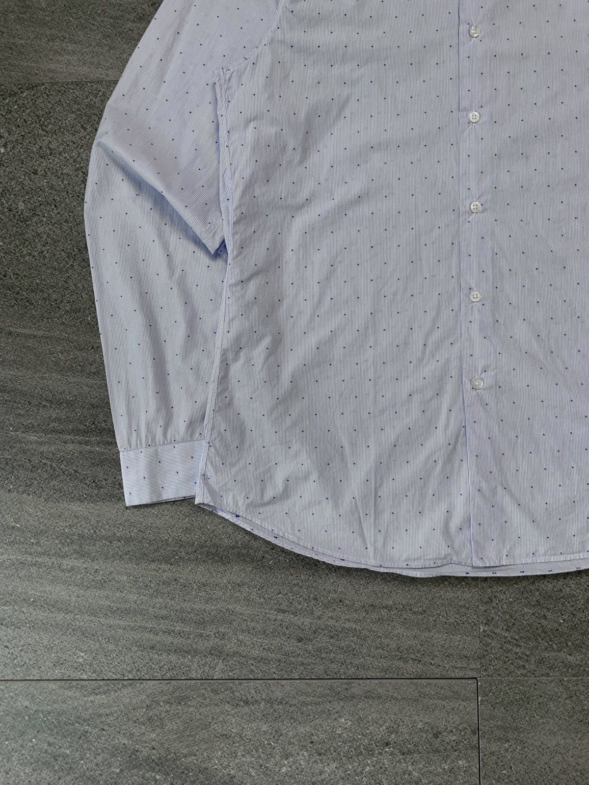 Jil Sander FREE IMPORT TAX 2000s Mini Polkadot Shirt “Tailor Made” Size US M / EU 48-50 / 2 - 4 Thumbnail