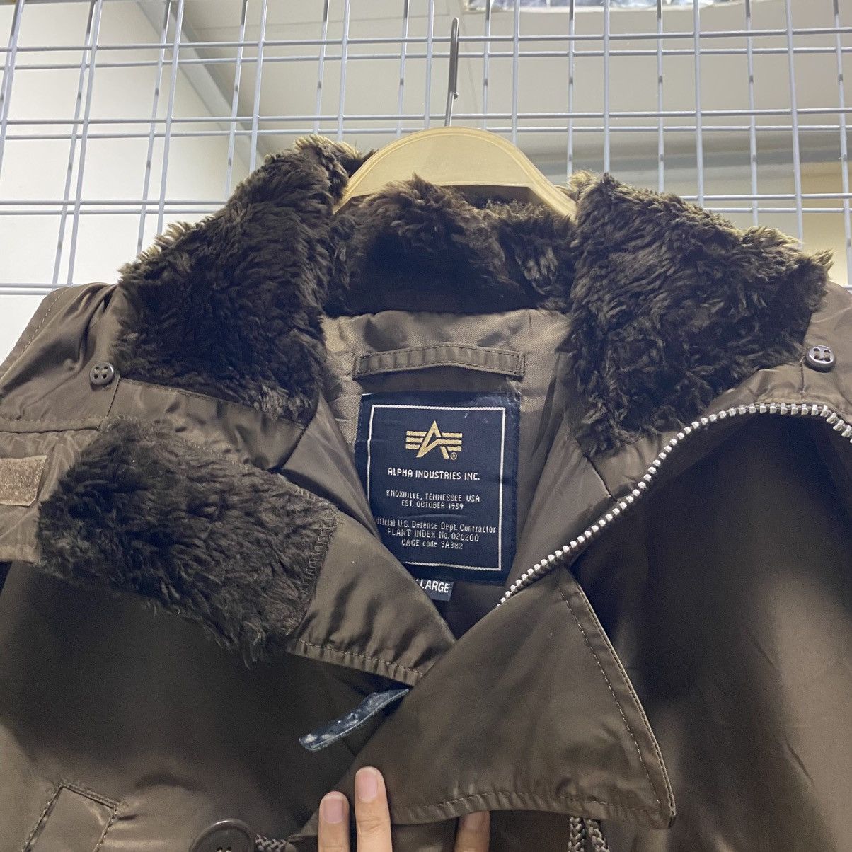 Alpha Industries × Vintage VINTAGE‼️Alpha Industries Parka Extreme Cold Weather N-3B (N) Size US XL / EU 56 / 4 - 9 Thumbnail
