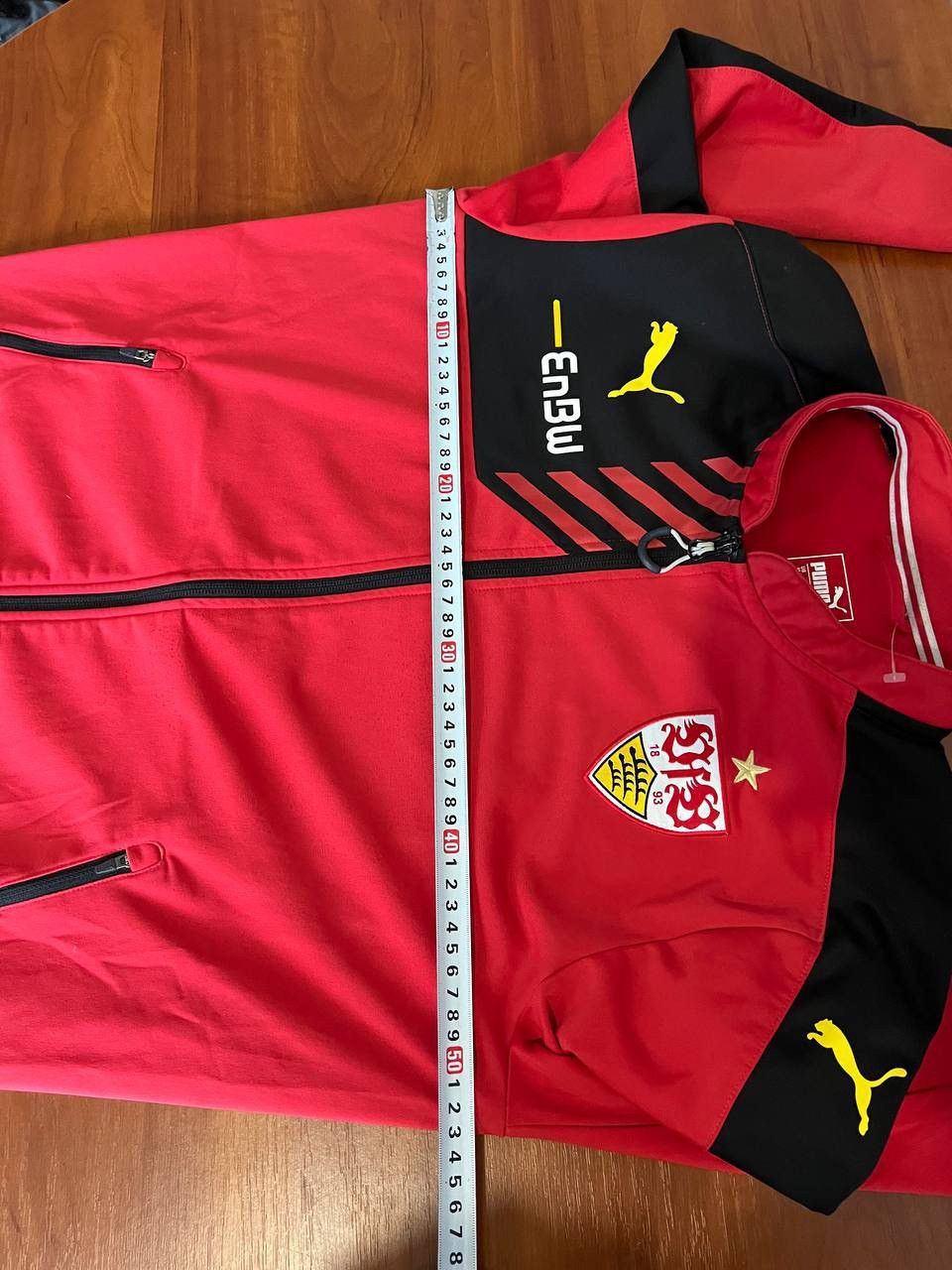 Puma 2015 STUTTGARD PRESENTATION SOCCER FOOTBALL JACKET PUMA M Size US M / EU 48-50 / 2 - 17 Thumbnail