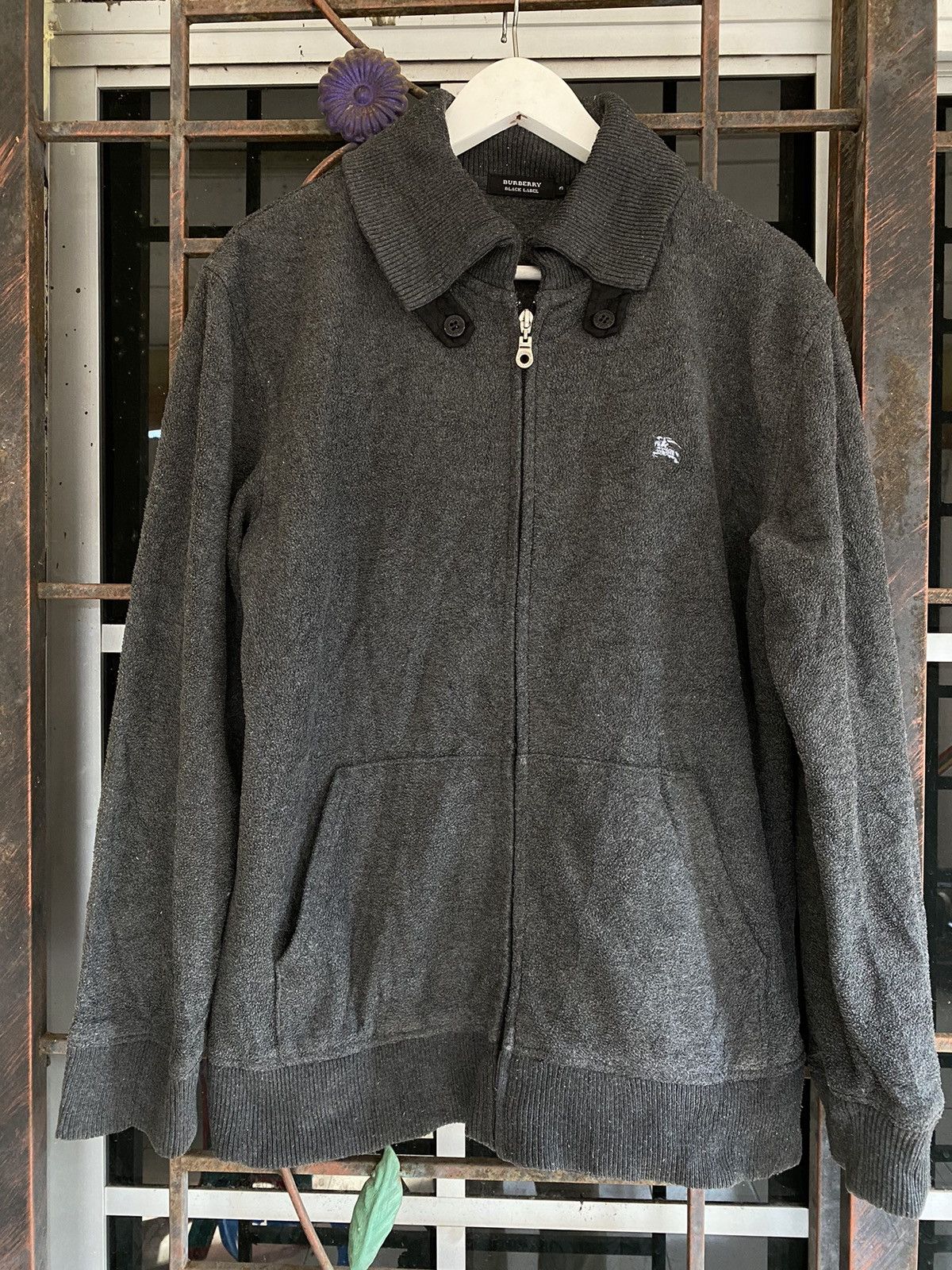 Burberry × Vintage Burberry Zipper Jacket Size US S / EU 44-46 / 1 - 1 Thumbnail
