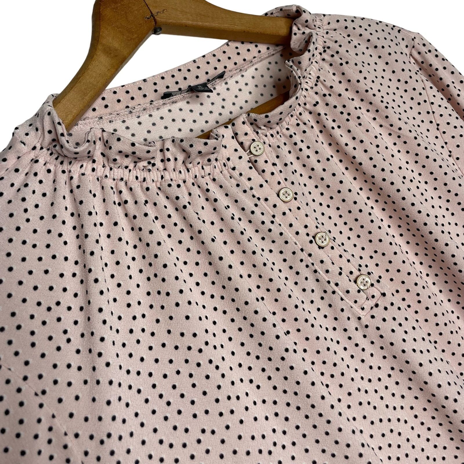 Adrianna Papell NWOT Adrianna Papell Polka Dot Blouse Size XL / US 12-14 / IT 48-50 - 5 Thumbnail