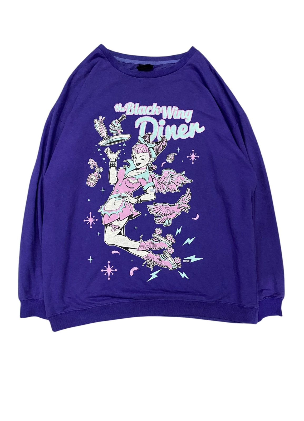20471120 × Angel Blue × Hysteric Glamour 2000s Listen Flavor Japan Punk Girl Size L / US 10 / IT 46 - 1 Thumbnail