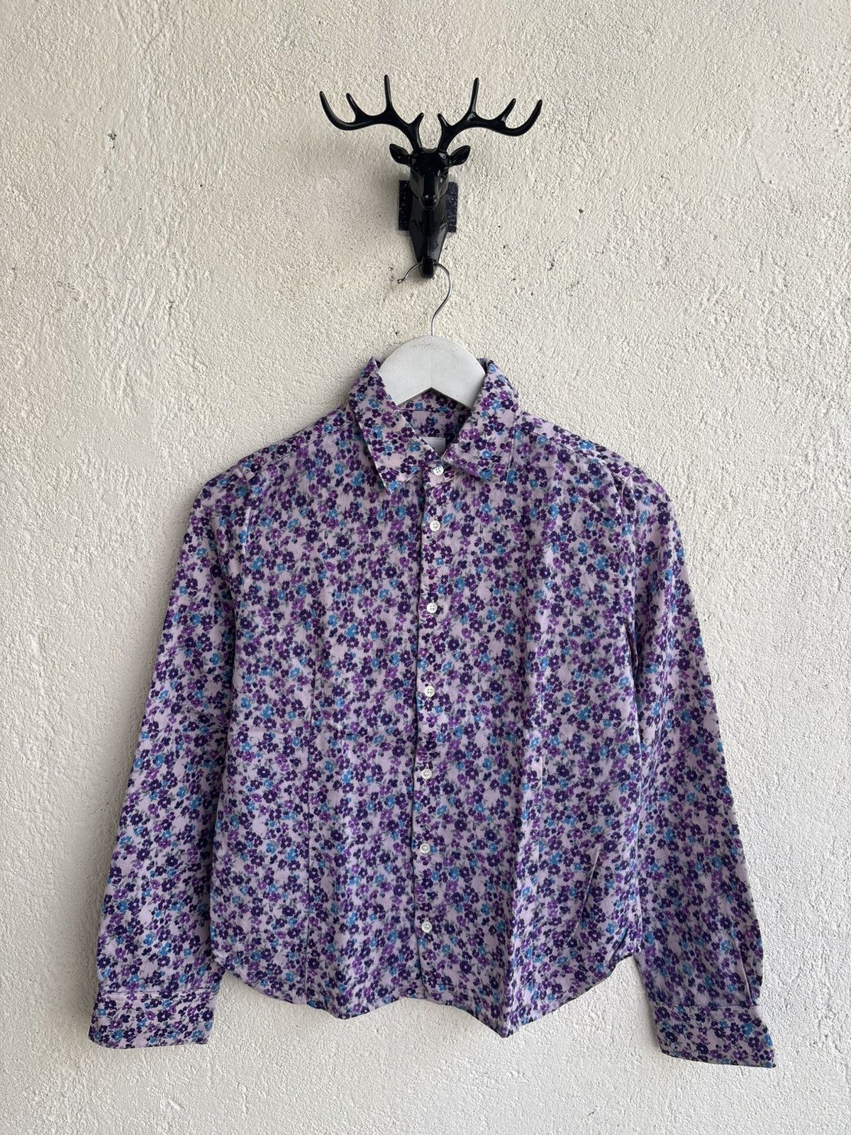 Issey Miyake Vintage 90s Issey miyake flower shirt Size M / US 6-8 / IT 42-44 - 1 Thumbnail