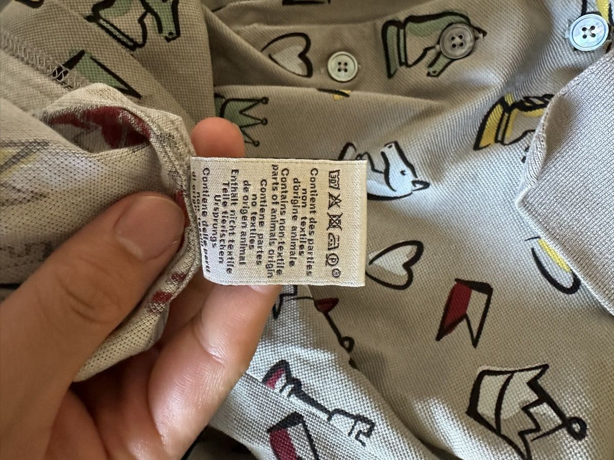 Hermes Hermes Graphic Polo Grey Size US L / EU 52-54 / 3 - 4 Thumbnail
