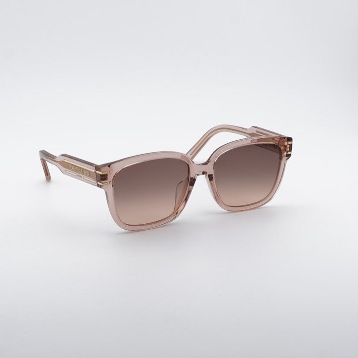 Dior Dior DIORSIGNATURE S7F 40F1 Women Sunglasses Pink Square Size ONE SIZE - 11 Thumbnail