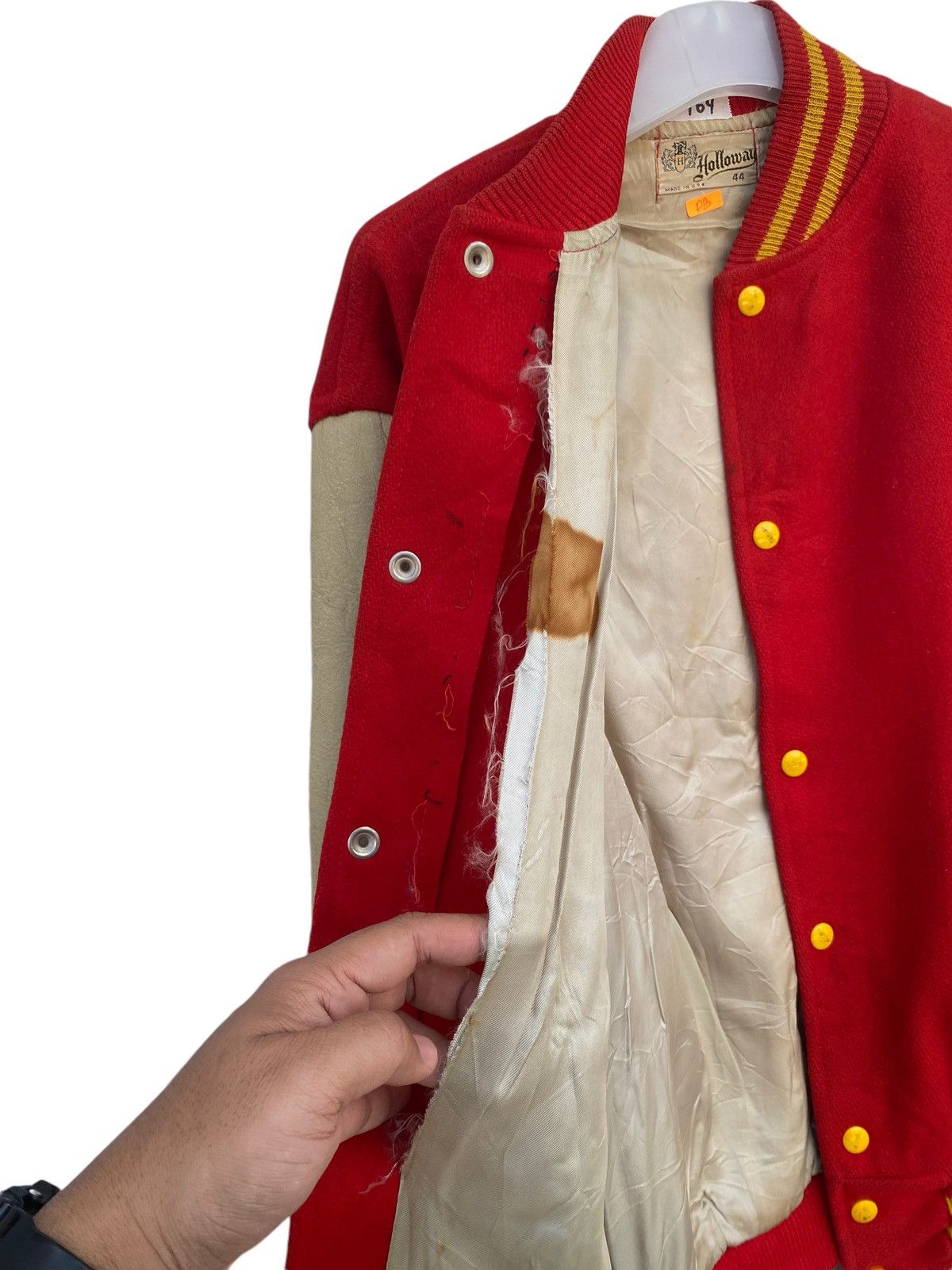 Holloway Vintage Holloway Letterman Varsity Jacket Size US L / EU 52-54 / 3 - 9 Thumbnail