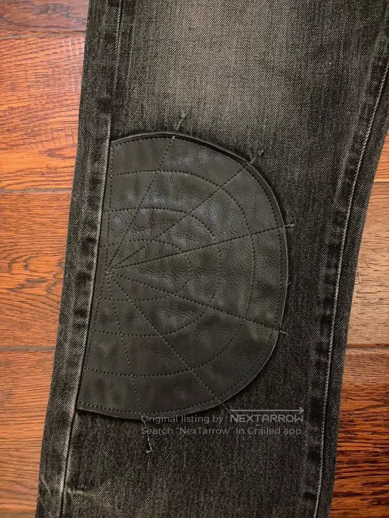 Neighborhood Neighborhood size L Black Soul Patch Leather Sailor Denim Size US 27 - 9 Thumbnail