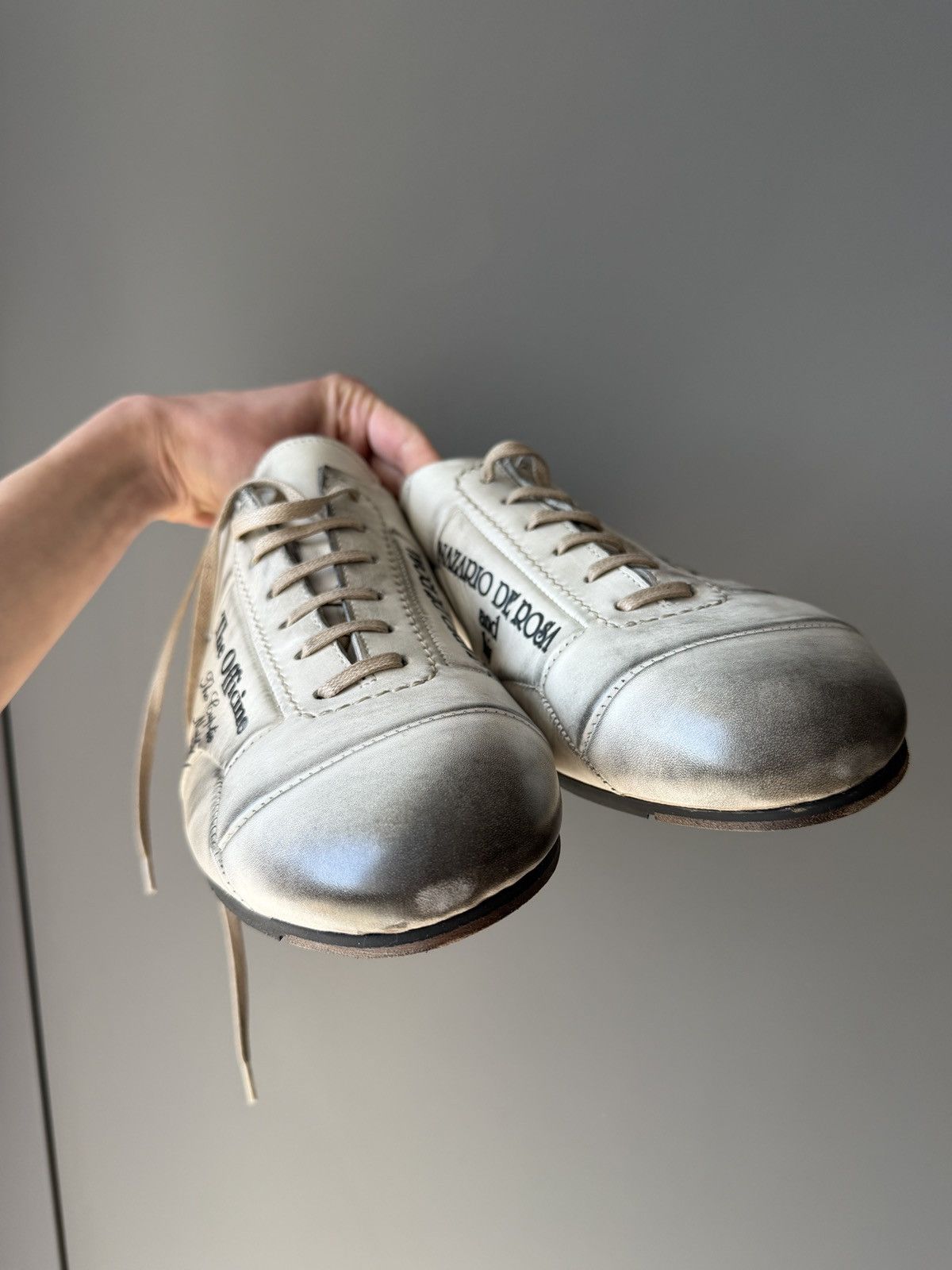 Officine Creative Officine Creative Vintage Distressed Low Top Sneakers Size US 10 / EU 43 - 7 Thumbnail