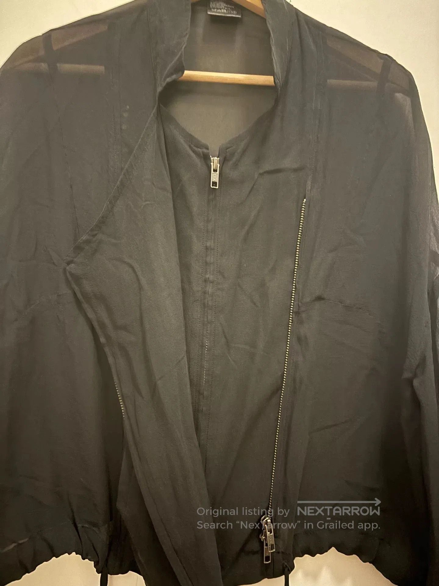 Ann Demeulemeester Ann Demeulemeester Sheer Chiffon Jacket. Size XXS / US 00 / IT 34 - 8 Thumbnail