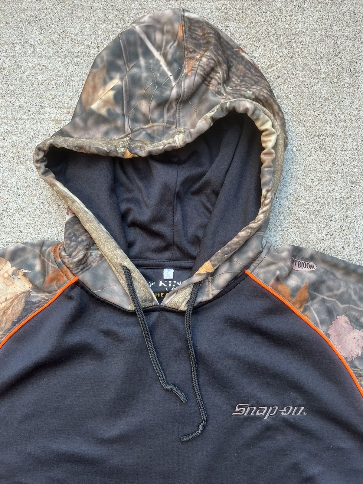 Realtree Black Realtree Camo Snap-On Hoodie Size US XXL / EU 58 / 5 - 3 Thumbnail