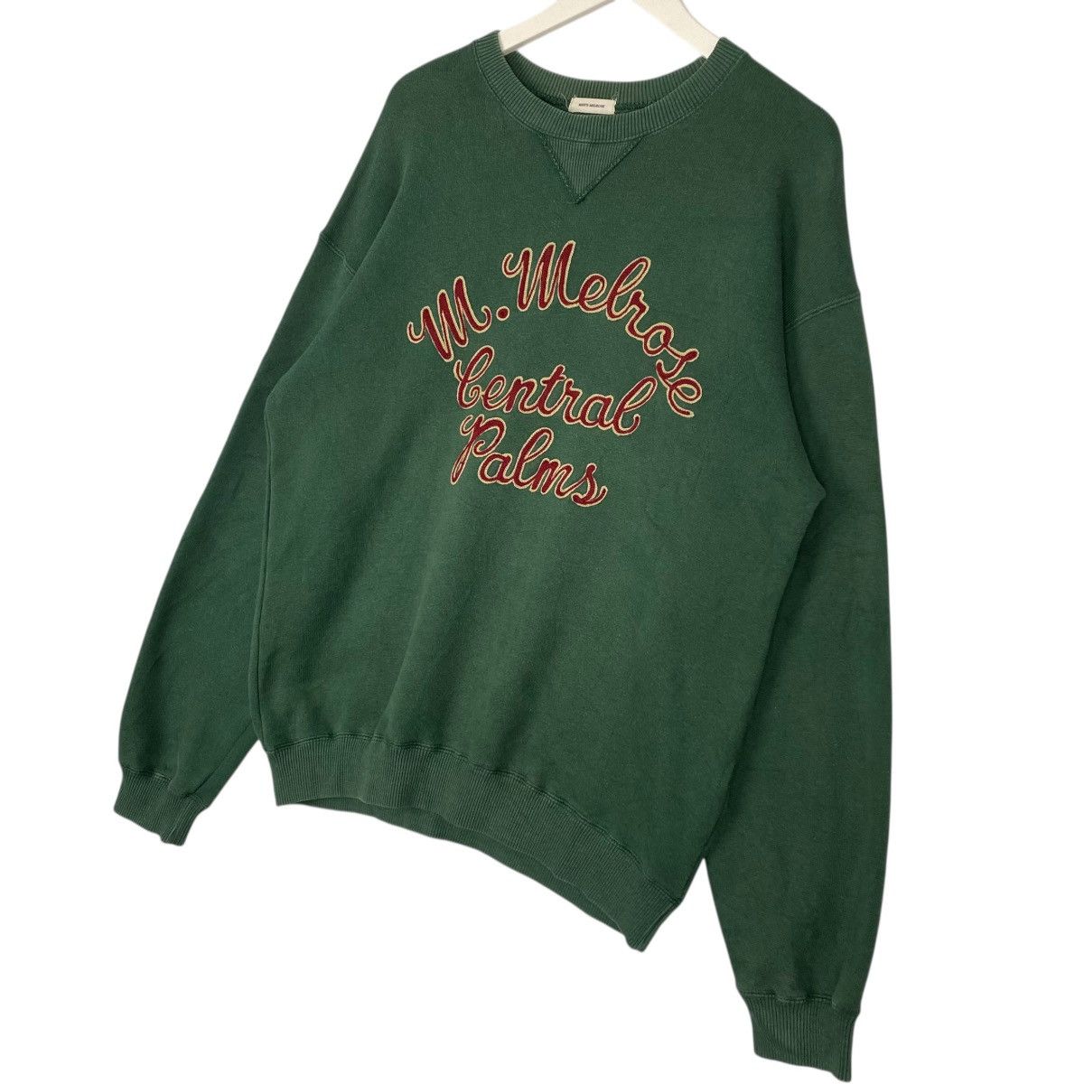 Vintage Vintage 90s Men’s Melrose Sweatshirt Crewneck Big Embroidry Size L / US 10 / IT 46 - 2 Thumbnail
