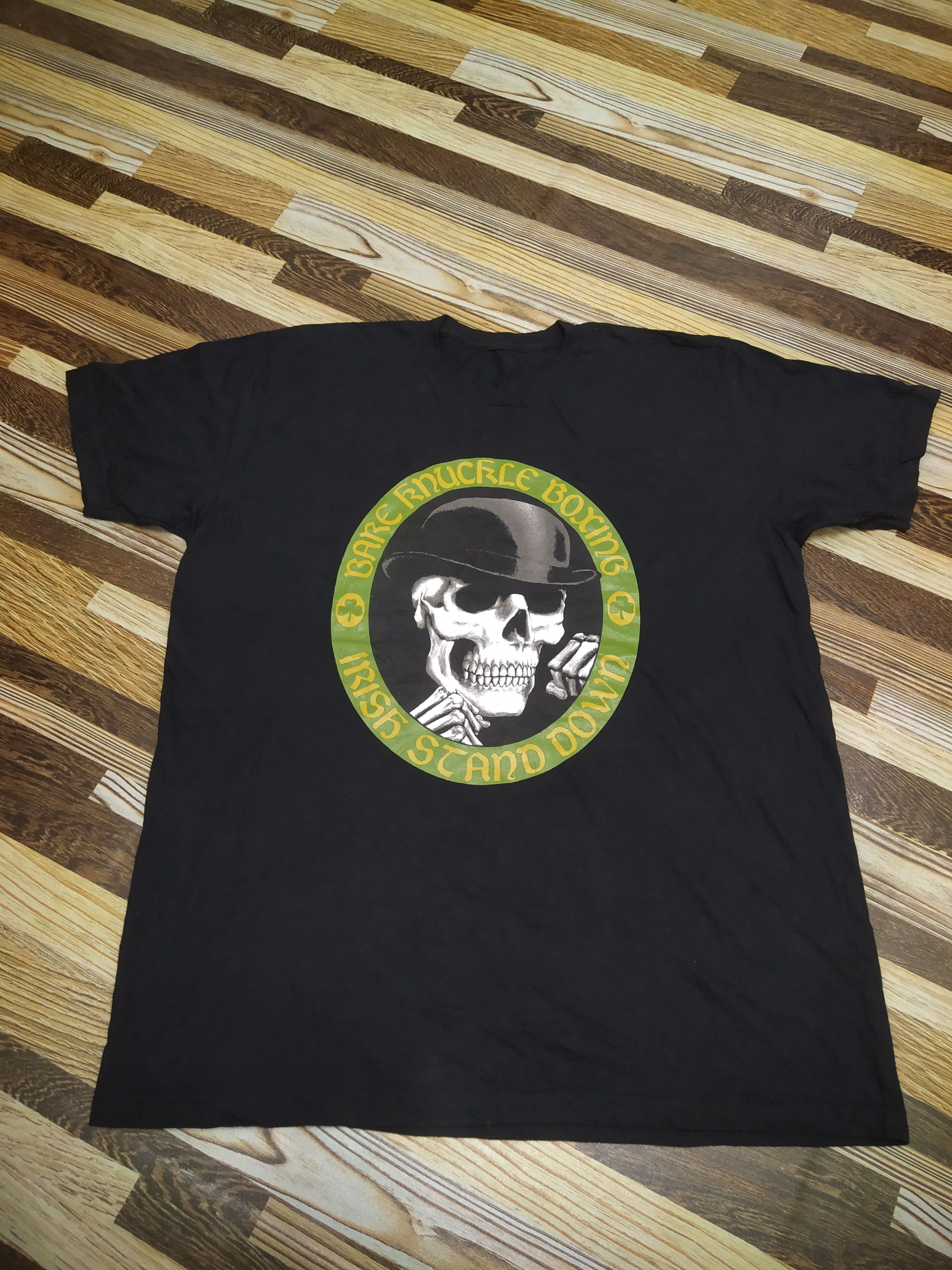 Grailed Vintage Bare Knuckle Boxing Irish Stand Down Graphic T-Shirt Size US XL / EU 56 / 4 - 1 Thumbnail