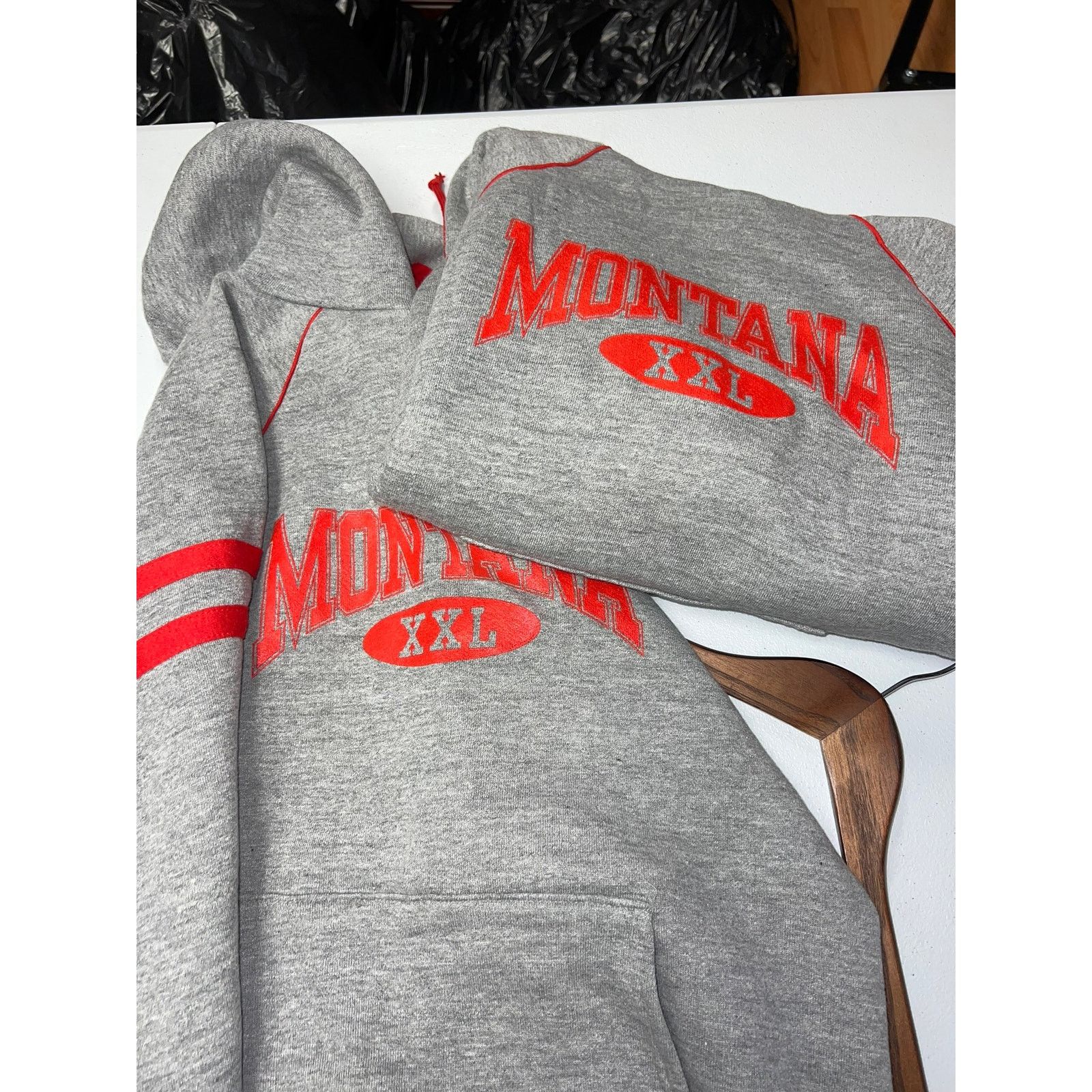 Jerzees Vintage Montana Hoodie Jacket Outerwear VTG M 80s 90s Medium Size US M / EU 48-50 / 2 - 9 Thumbnail