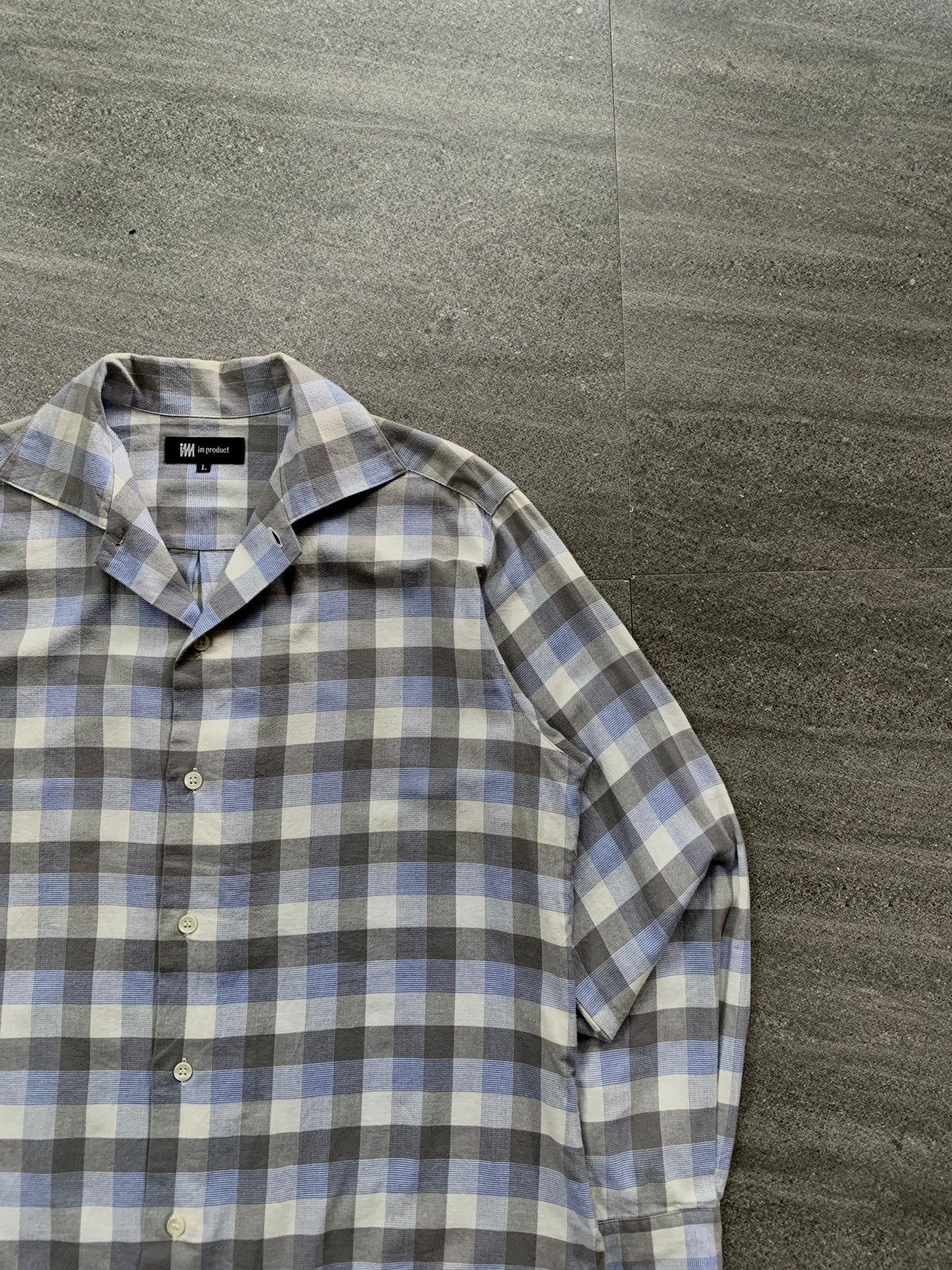 Issey Miyake Plaid Camp Collar Shirts Size US M / EU 48-50 / 2 - 3 Thumbnail