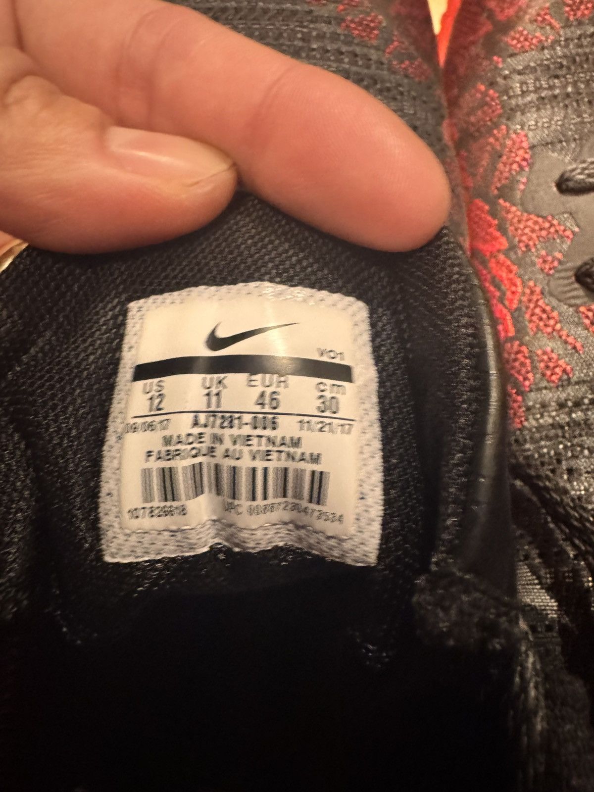 Nike Nike Mamba Rage Size US 12 / EU 45 - 10 Thumbnail