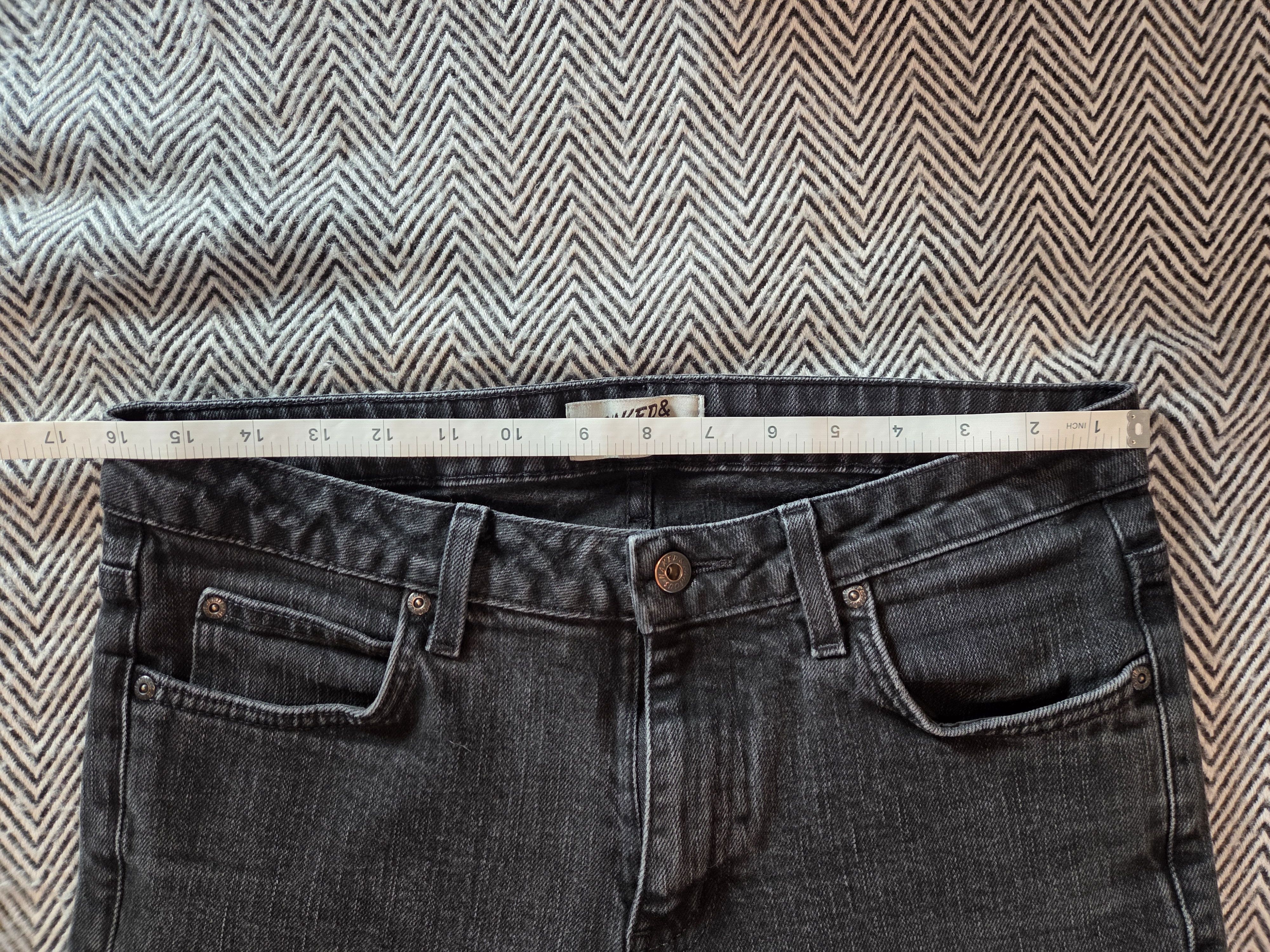 Naked & Famous Kihon Black Stretch Size US 34 / EU 50 - 6 Thumbnail
