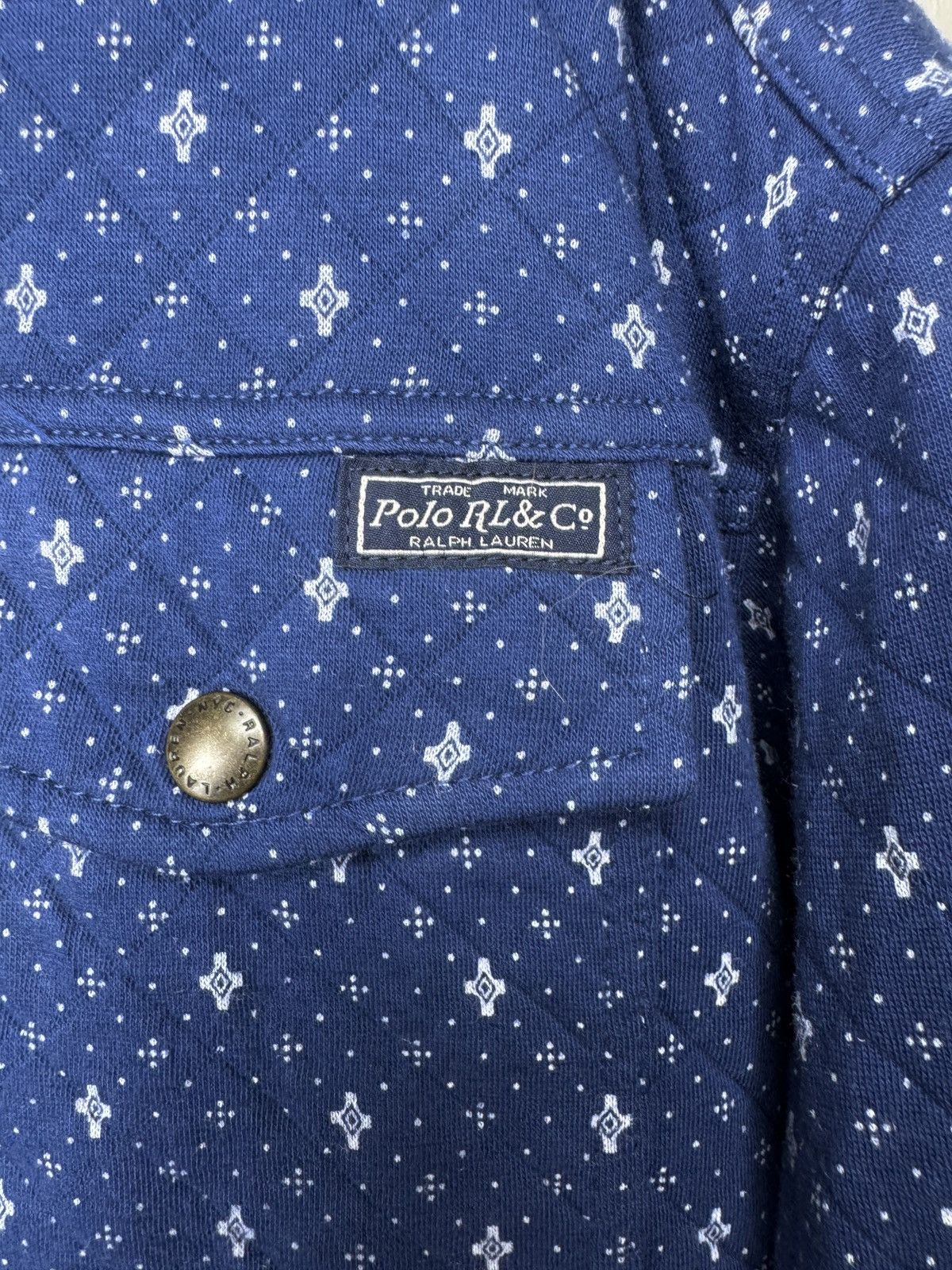 Polo Ralph Lauren Polo Country Ralph Lauren Geometric-Print Double-Knit Jacket Size S / US 4 / IT 40 - 4 Thumbnail