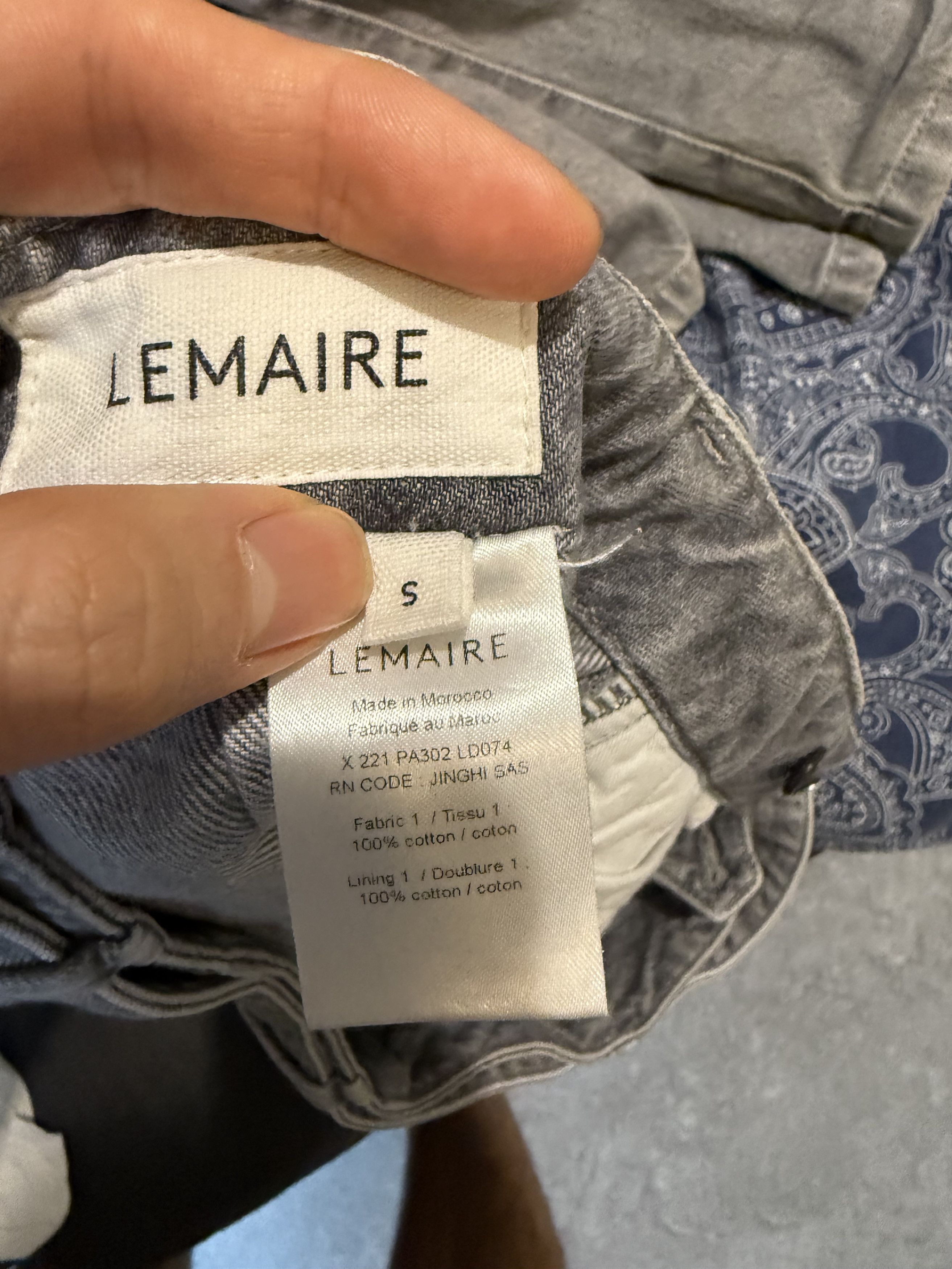 Lemaire twisted belted pants Size US 31 - 2 Thumbnail
