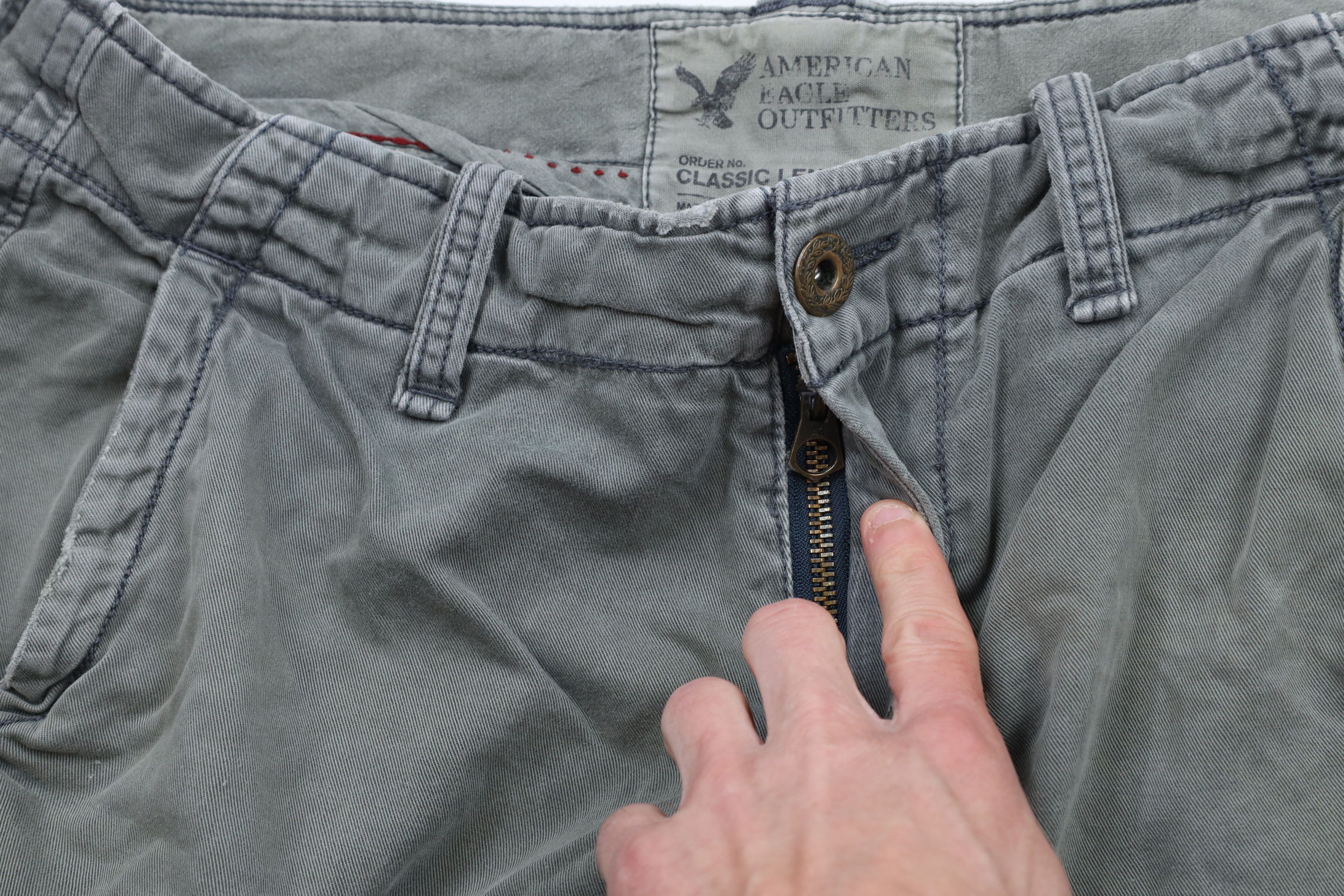 American Eagle Outfitters × Vintage Vintage American Eagle Outfitters Heavyweight Cargo Shorts Size US 34 / EU 50 - 6 Thumbnail