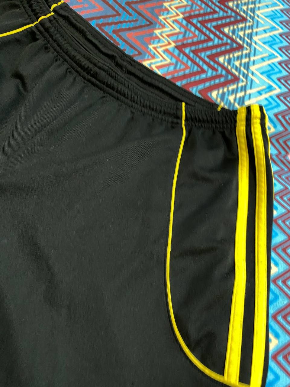 Adidas shorts black streetwear Vintage Y2K ADIDAS logo Size US 32 / EU 48 - 12 Thumbnail